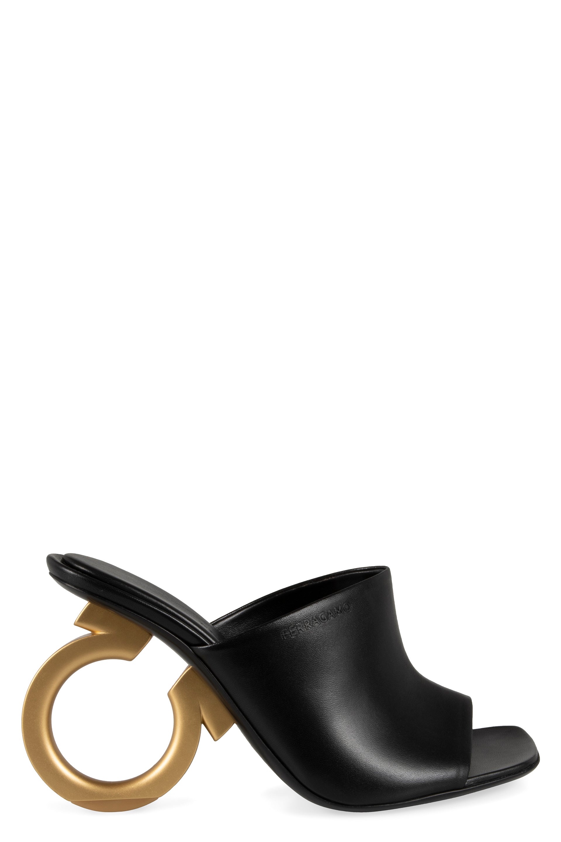 Astro leather mules