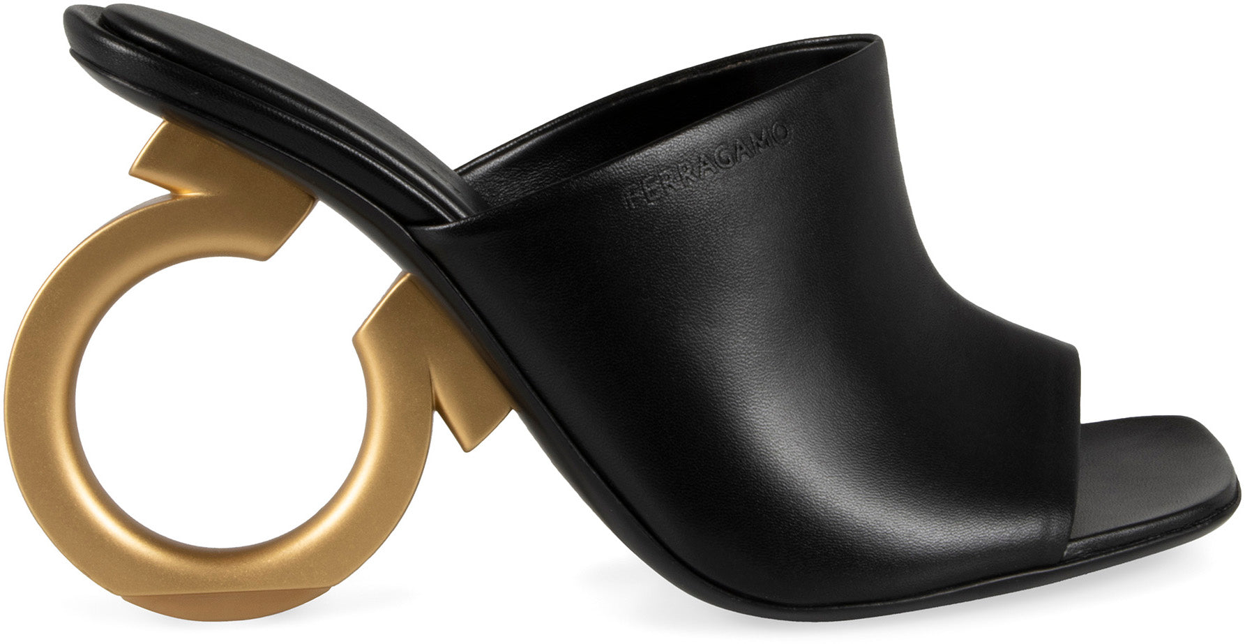 Astro leather mules