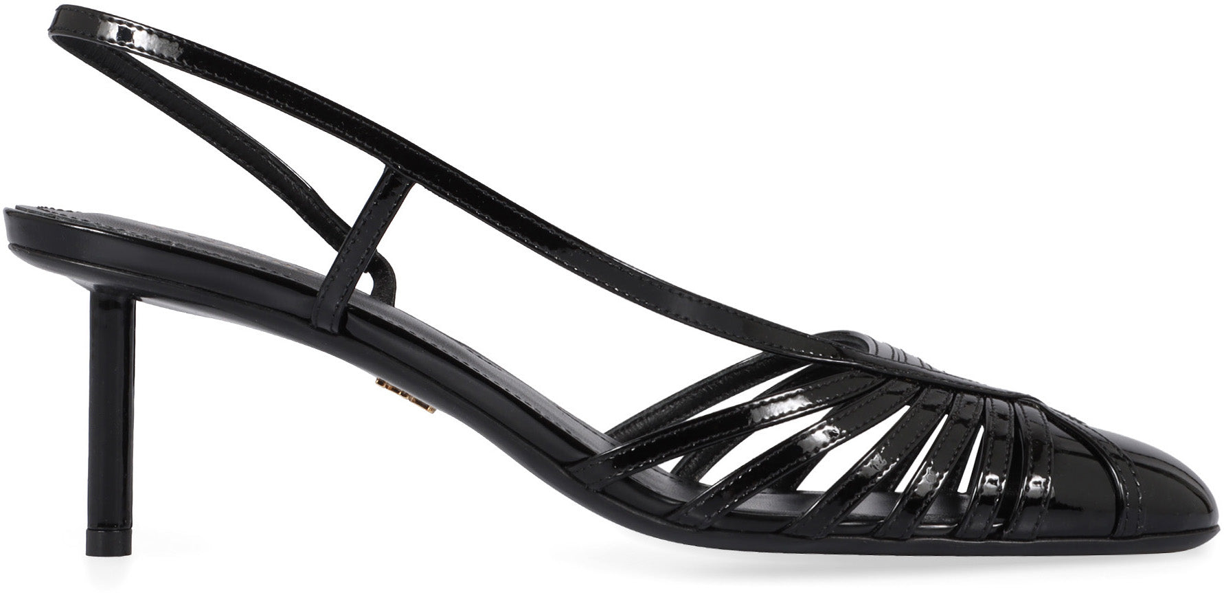 Patent leather pumps