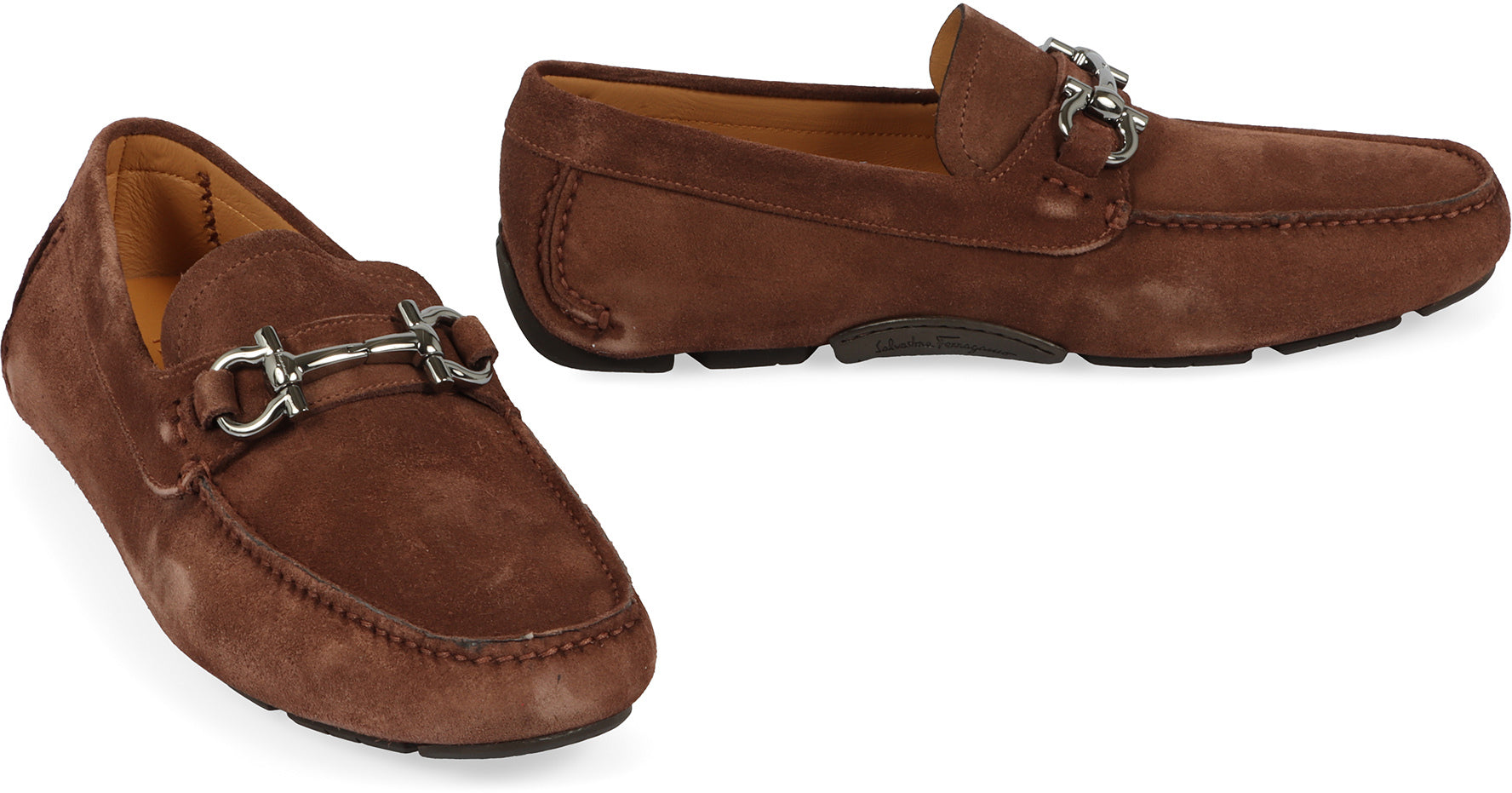 Suede loafers
