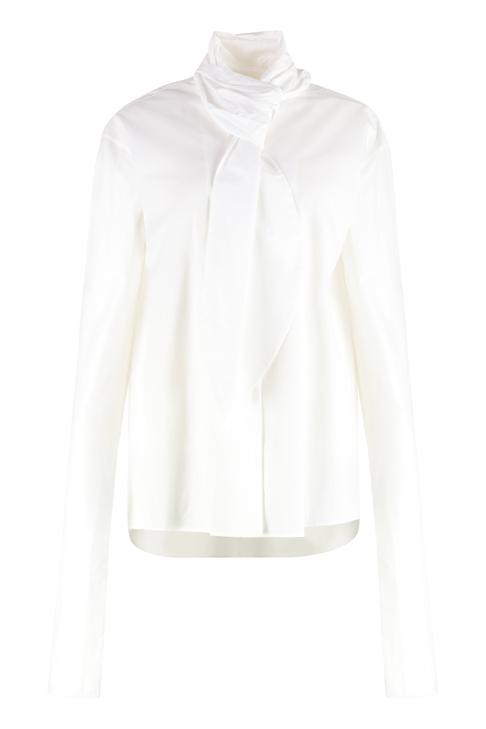 Cotton poplin shirt