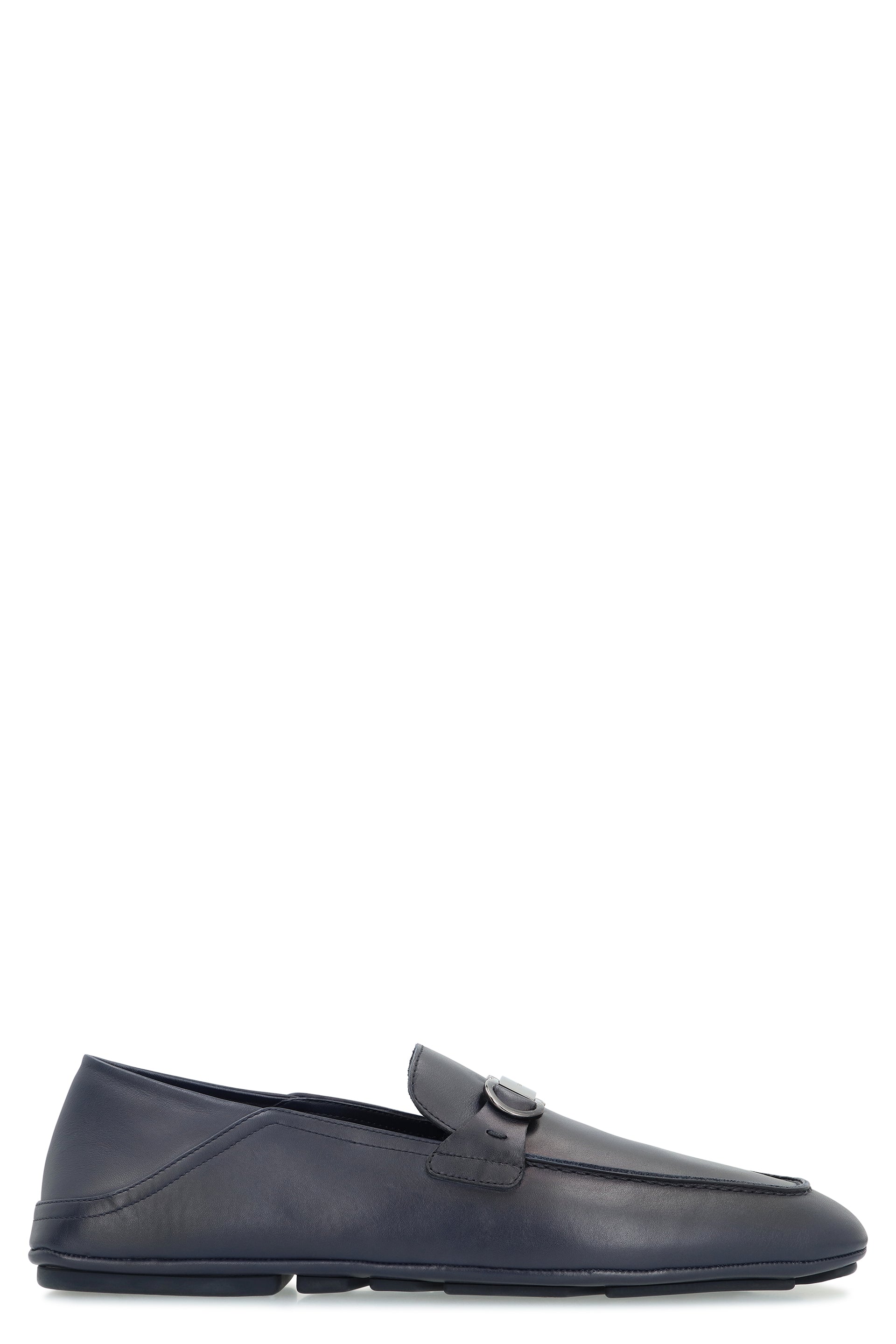 Gancini Leather loafers