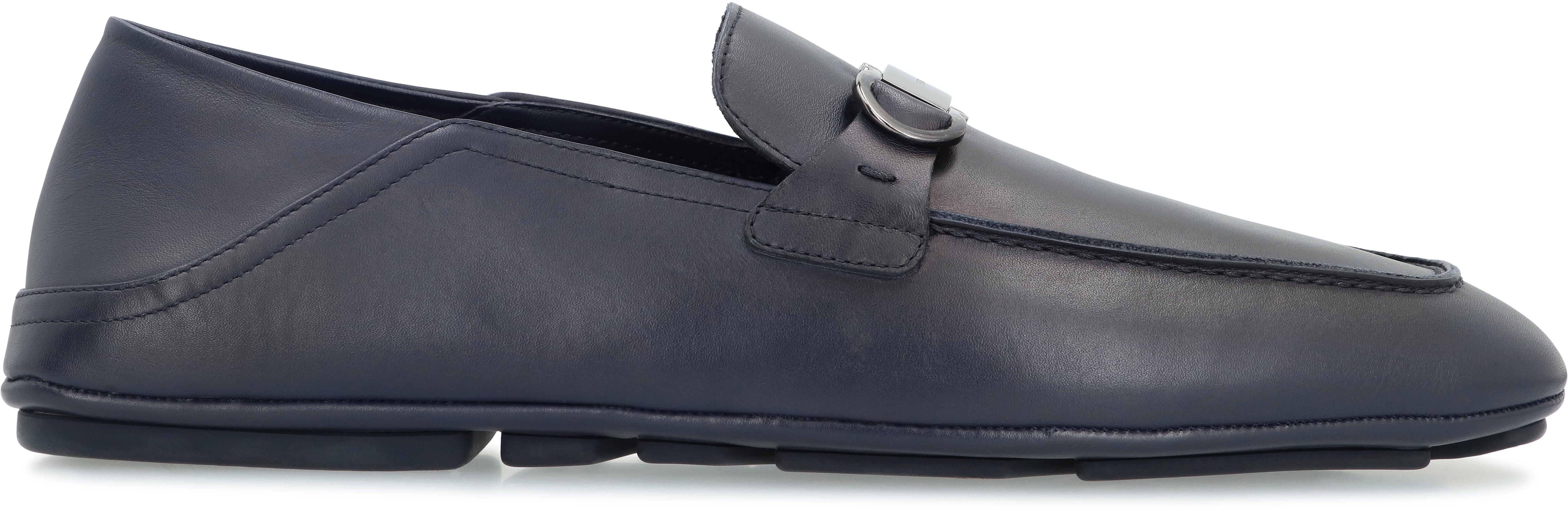 Gancini Leather loafers