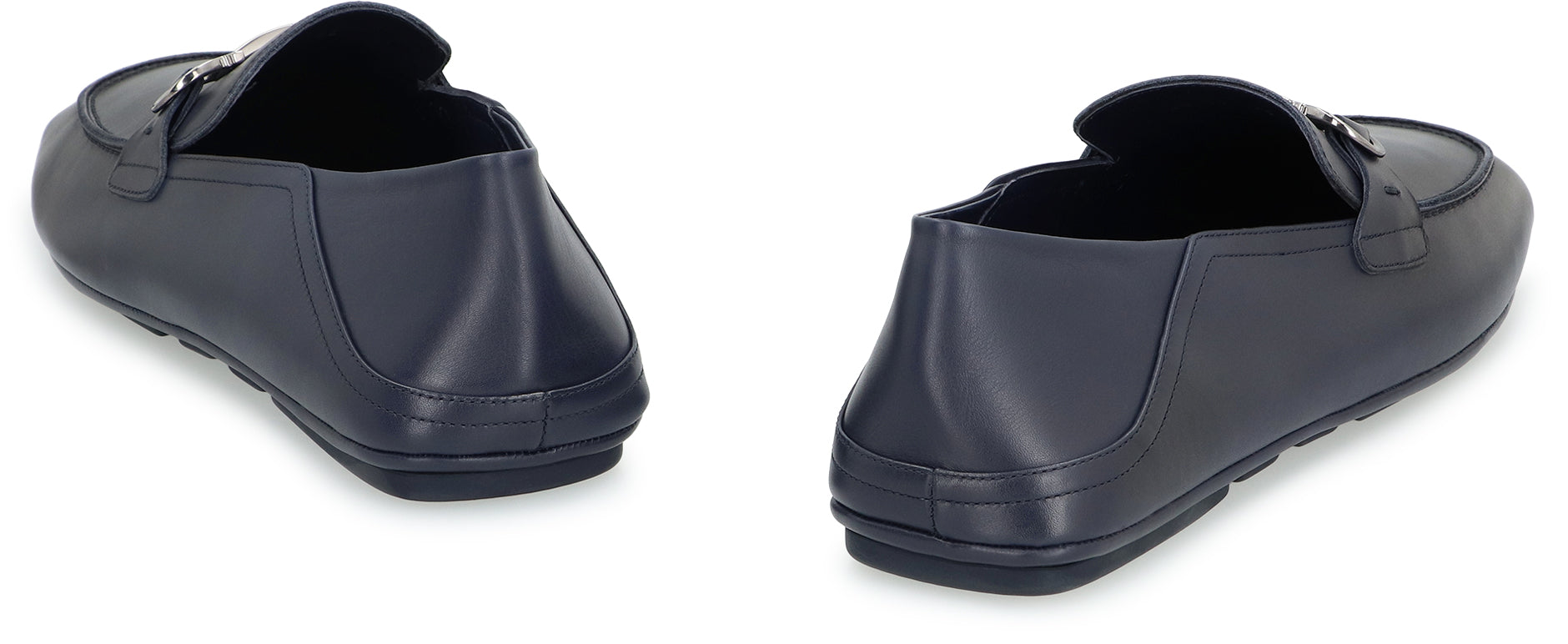 Gancini Leather loafers