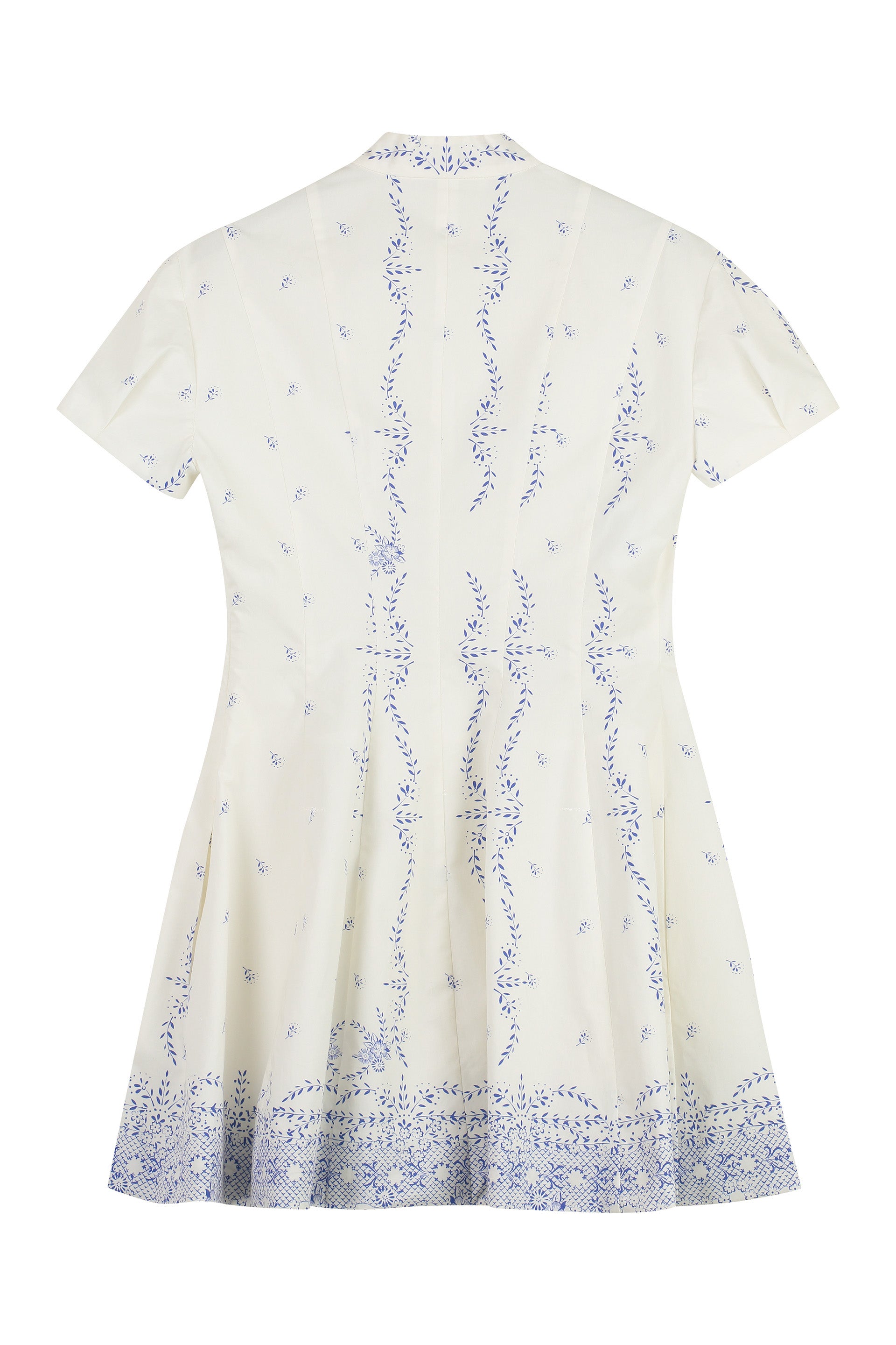 Poplin mini dress