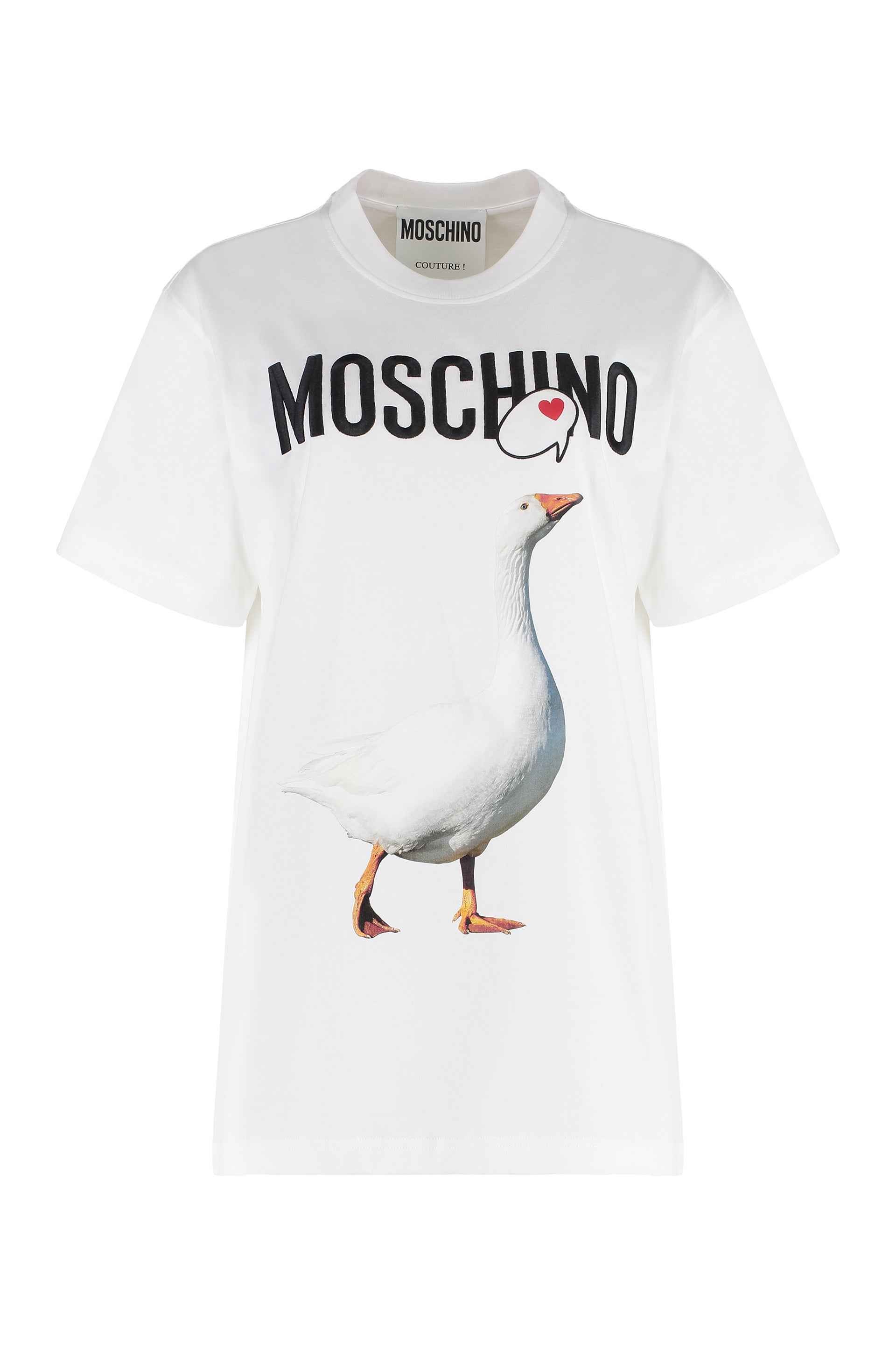 Cotton crew-neck T-shirt
