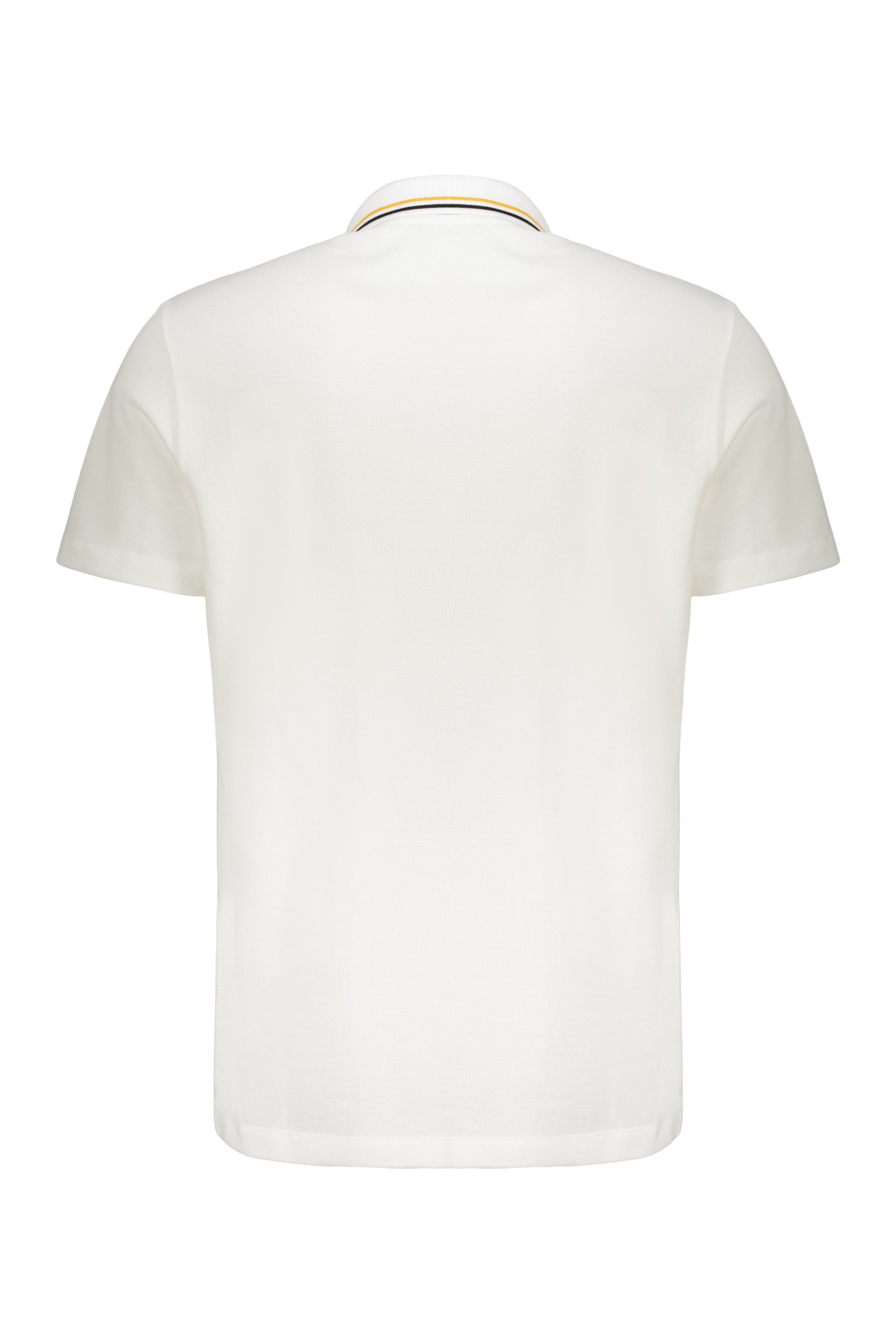 Short sleeve cotton polo shirt