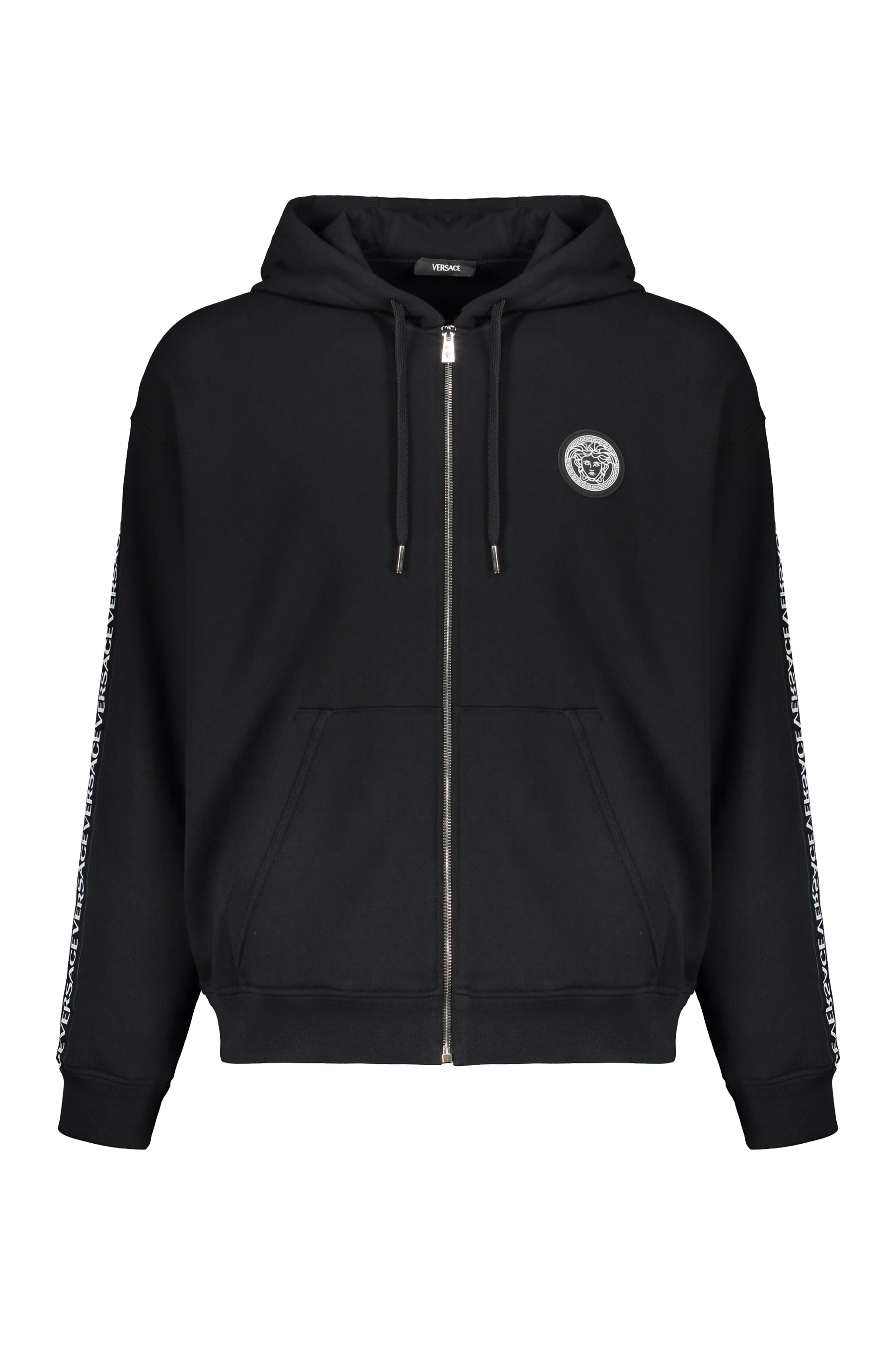 Cotton full zip hoodie