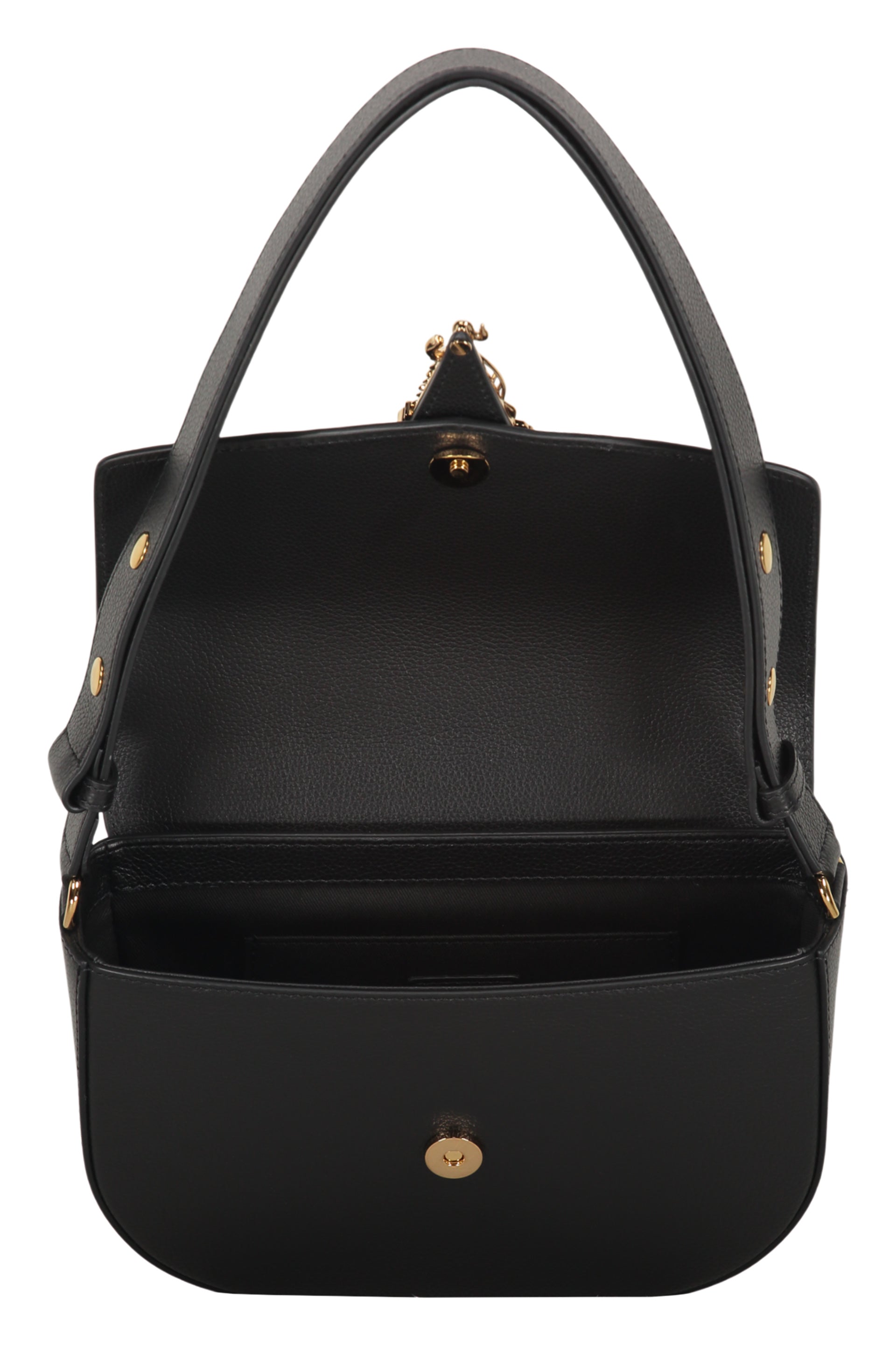 Leather shoulder bag