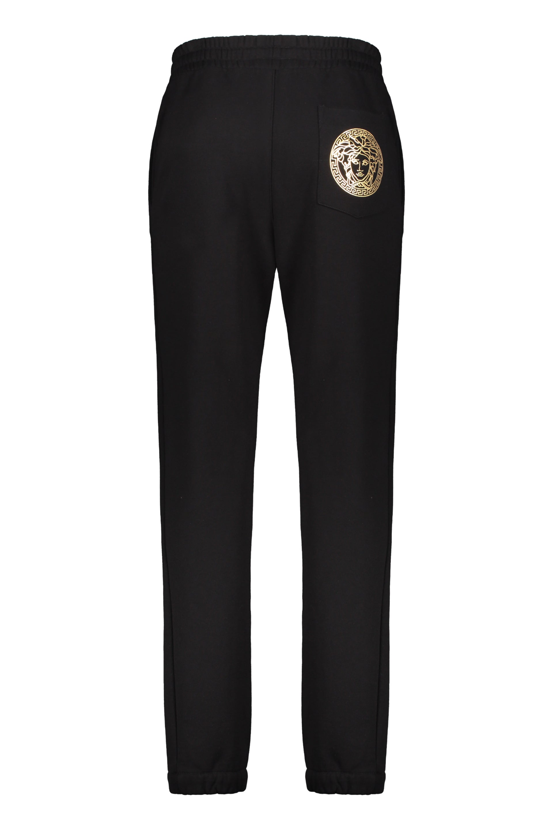 Drawstring waist track pants