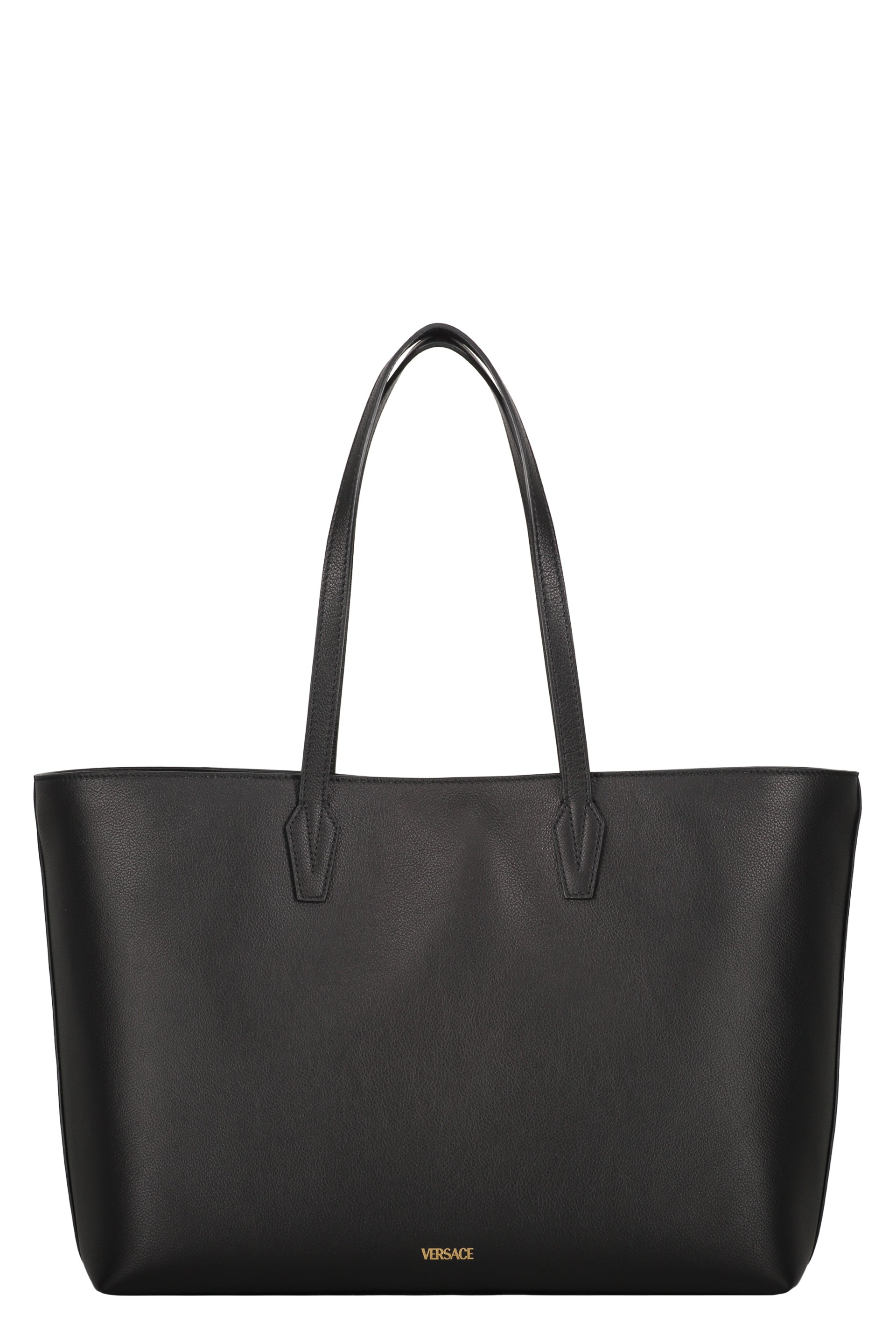 Leather tote