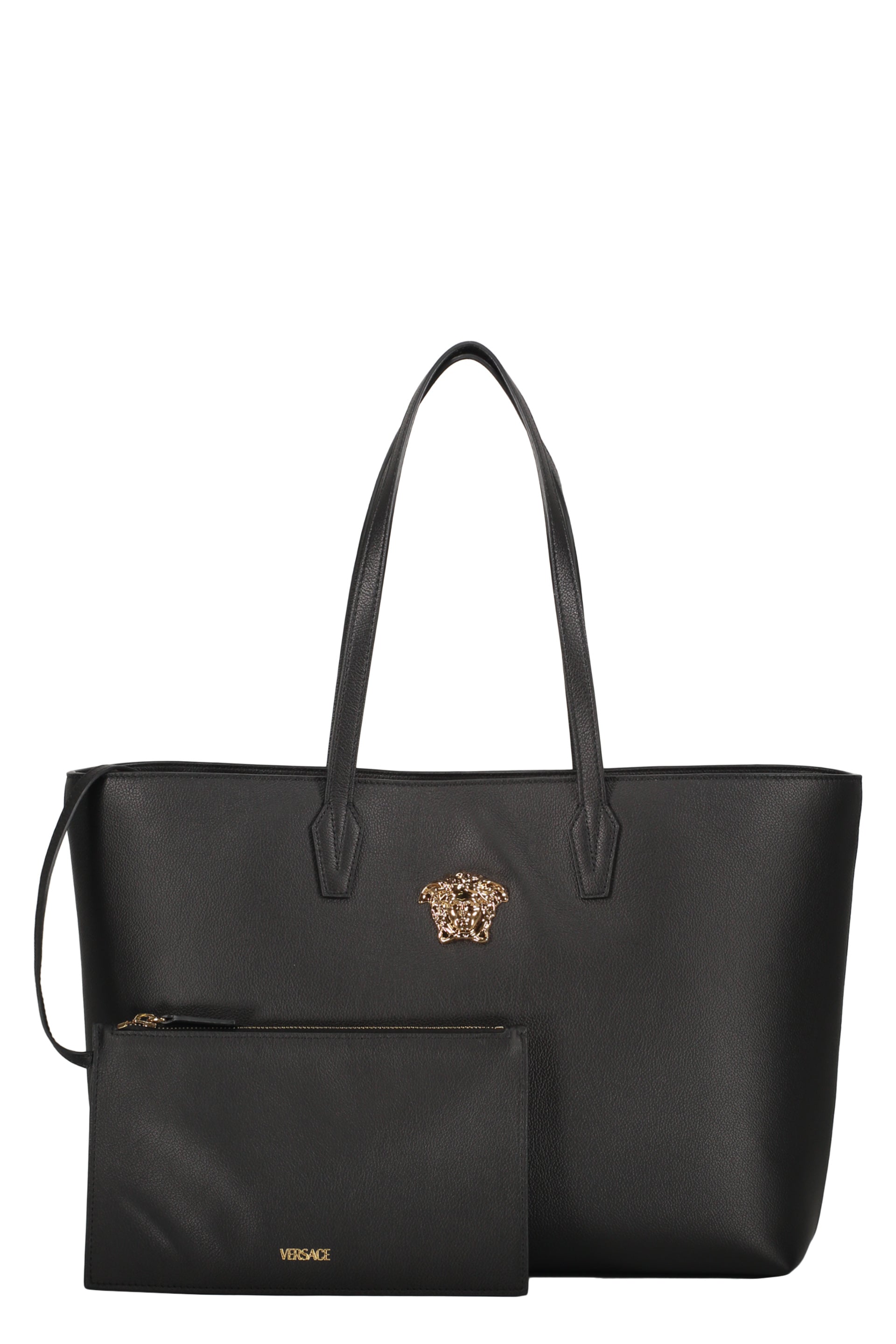 Leather tote