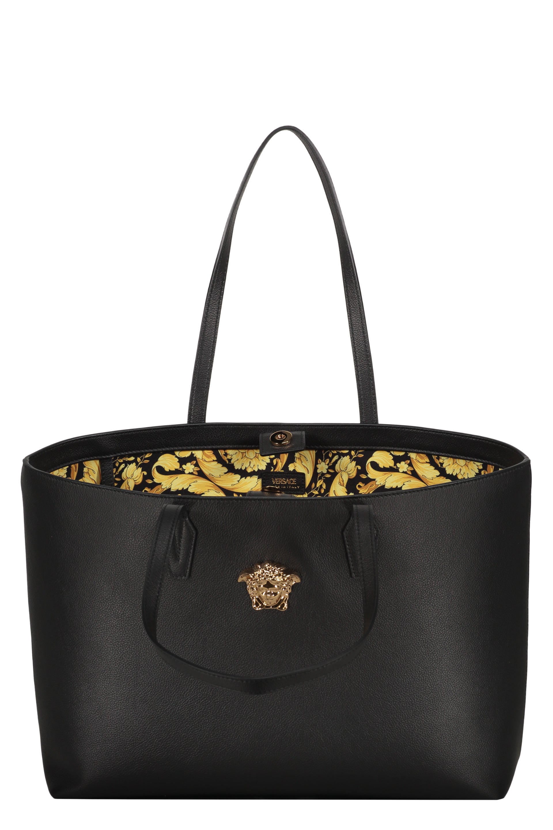 Leather tote
