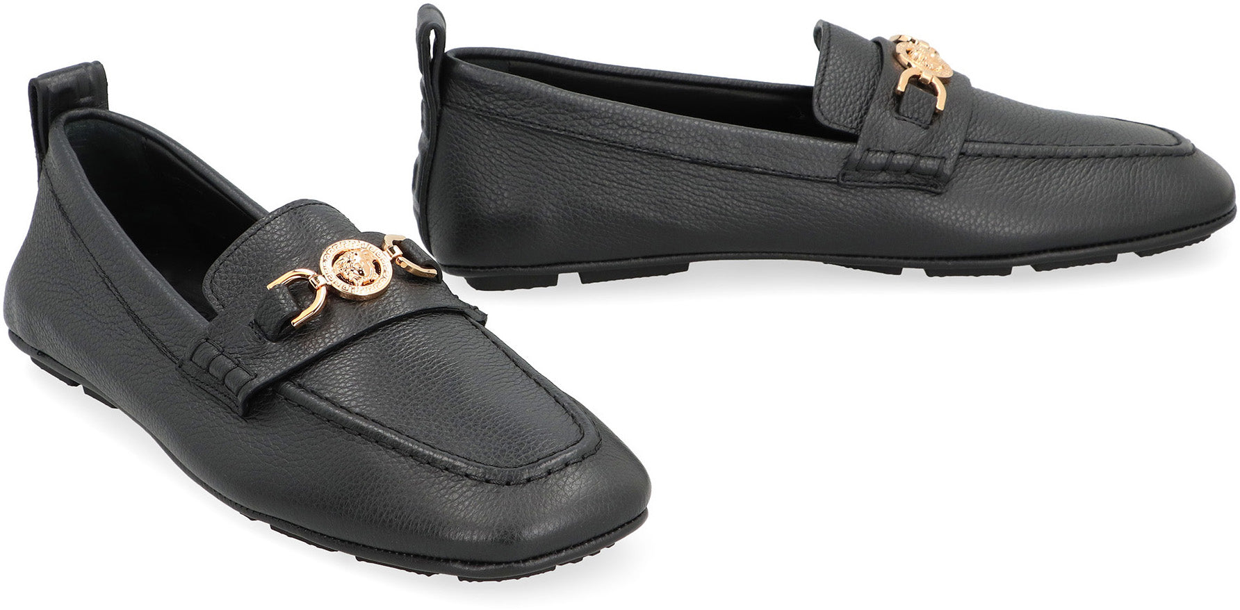 Driver leather loafers