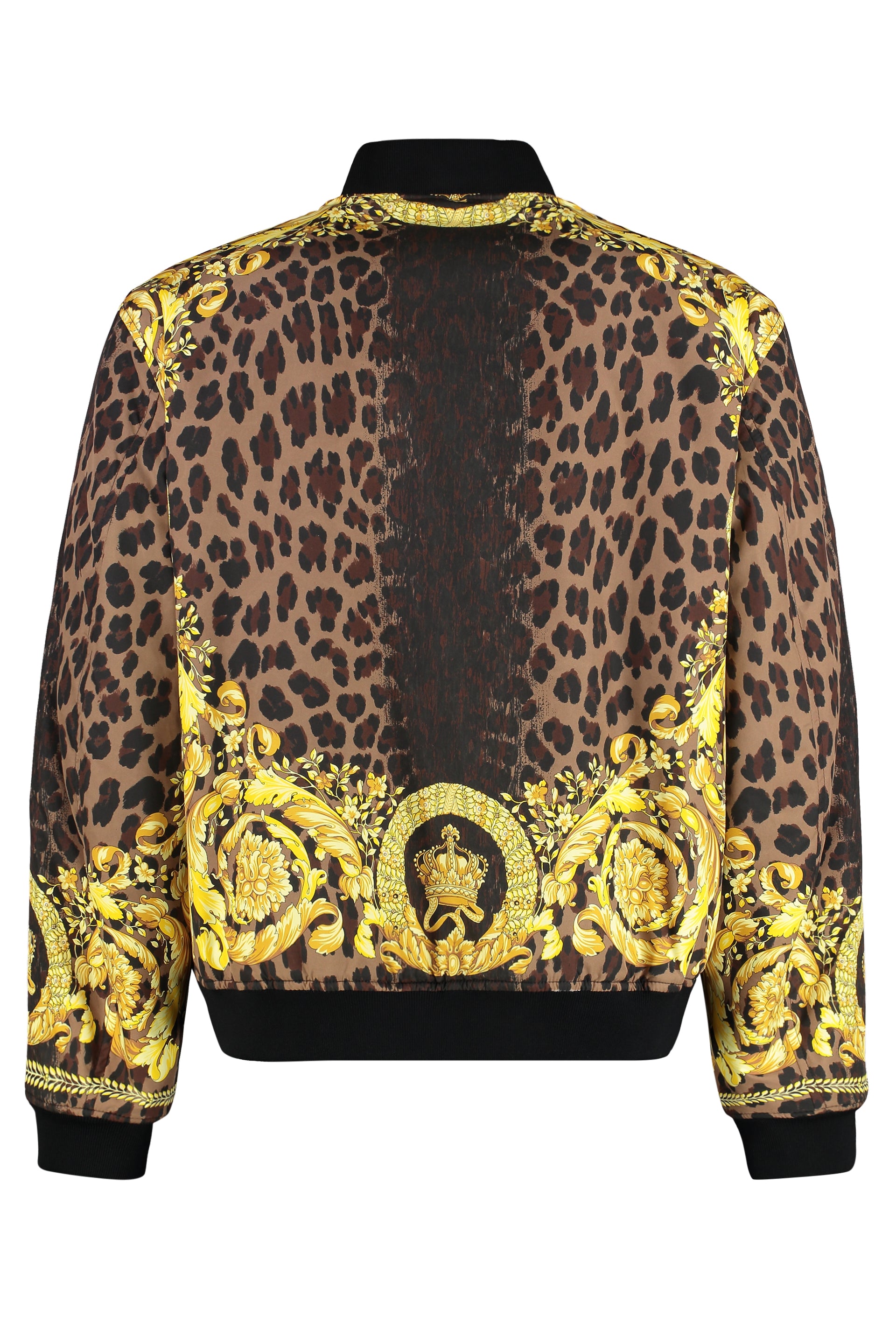 Reversible bomber jacket