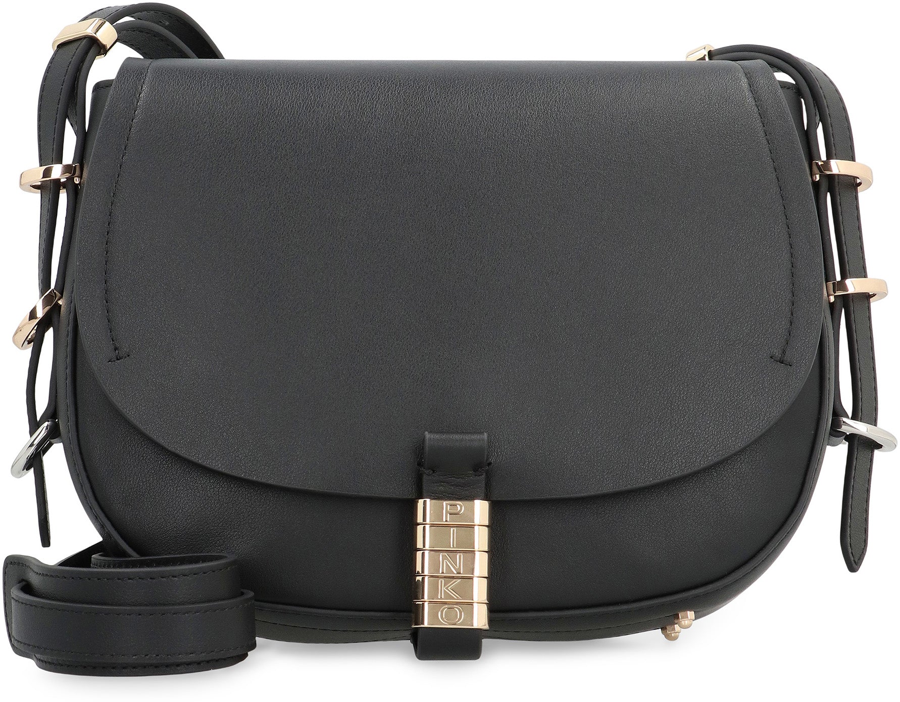 Leather crossbody bag