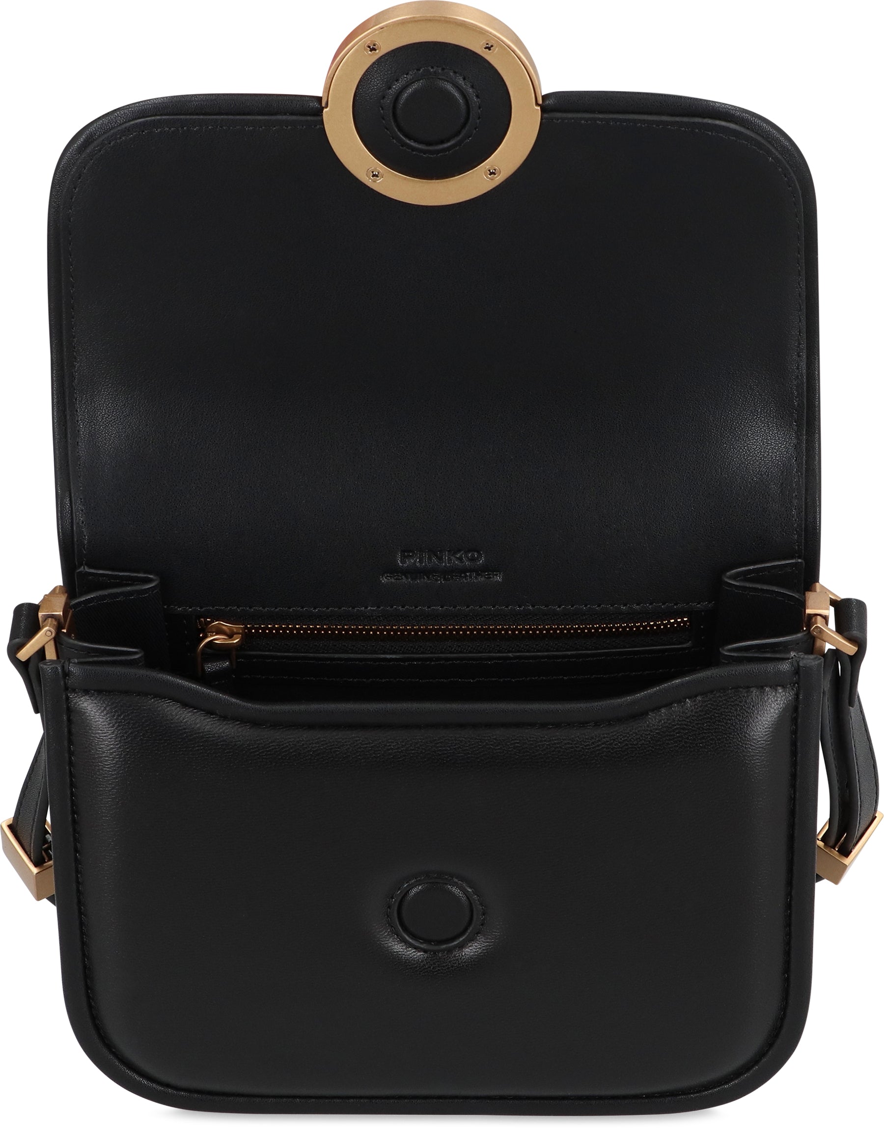 Love Box FL Mini Leather crossbody bag