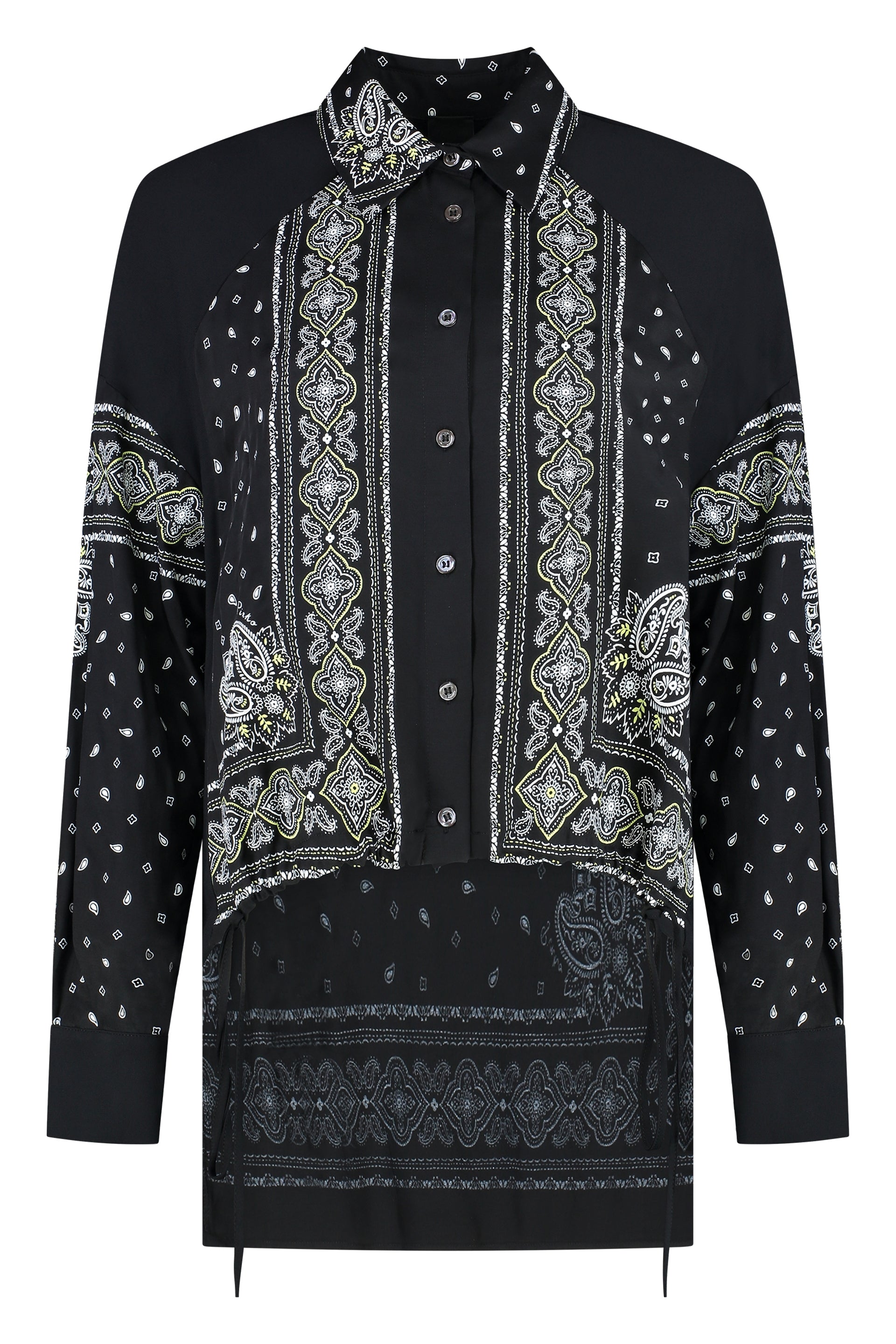 Printed viscose shirt