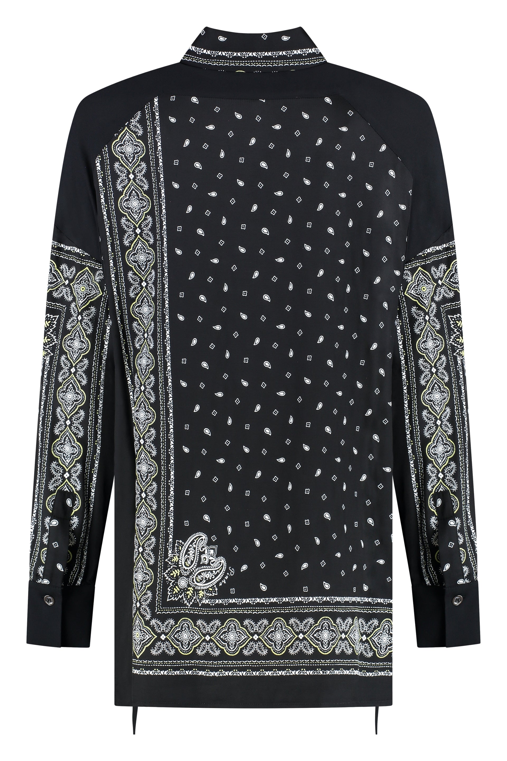 Printed viscose shirt
