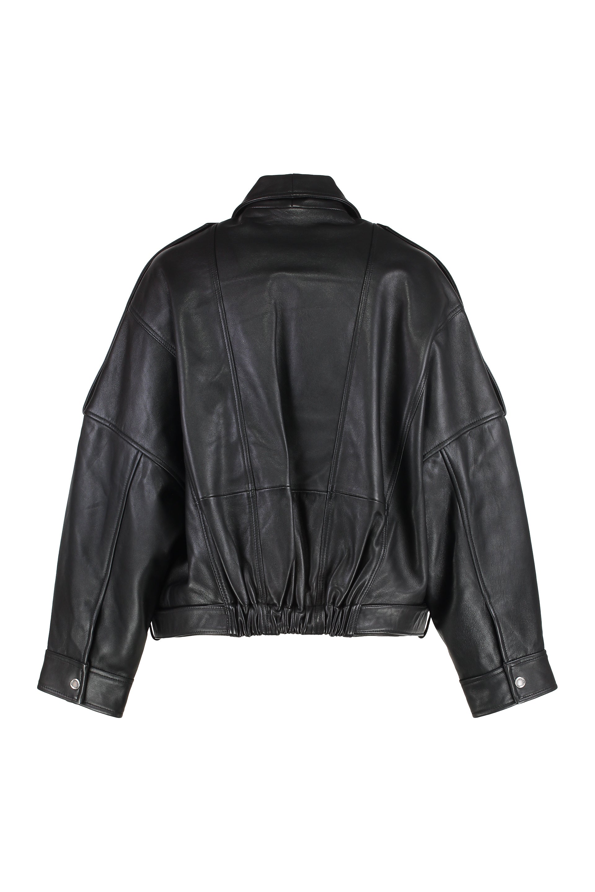 Confine leather biker jacket