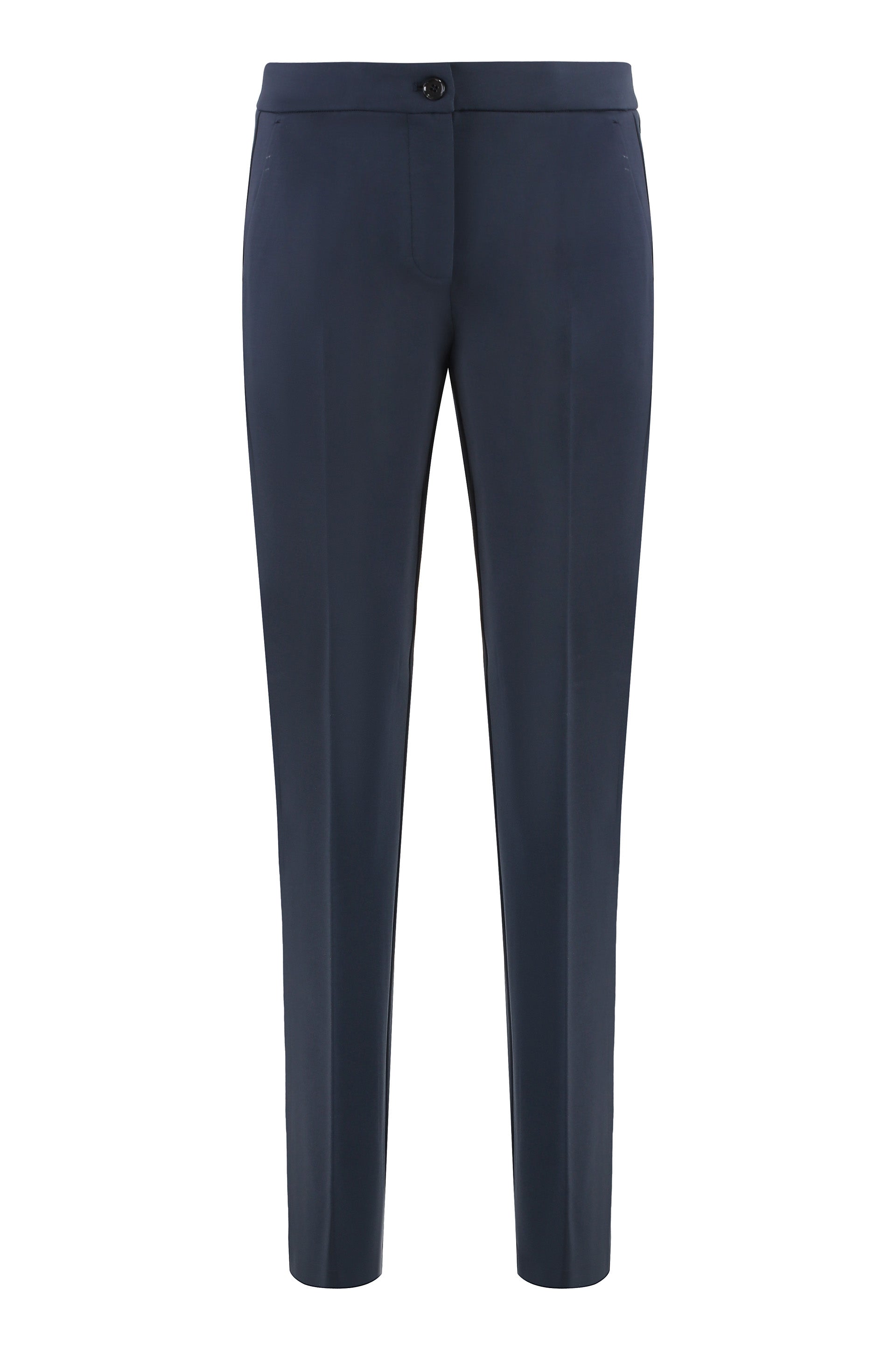 Viscose blend trousers