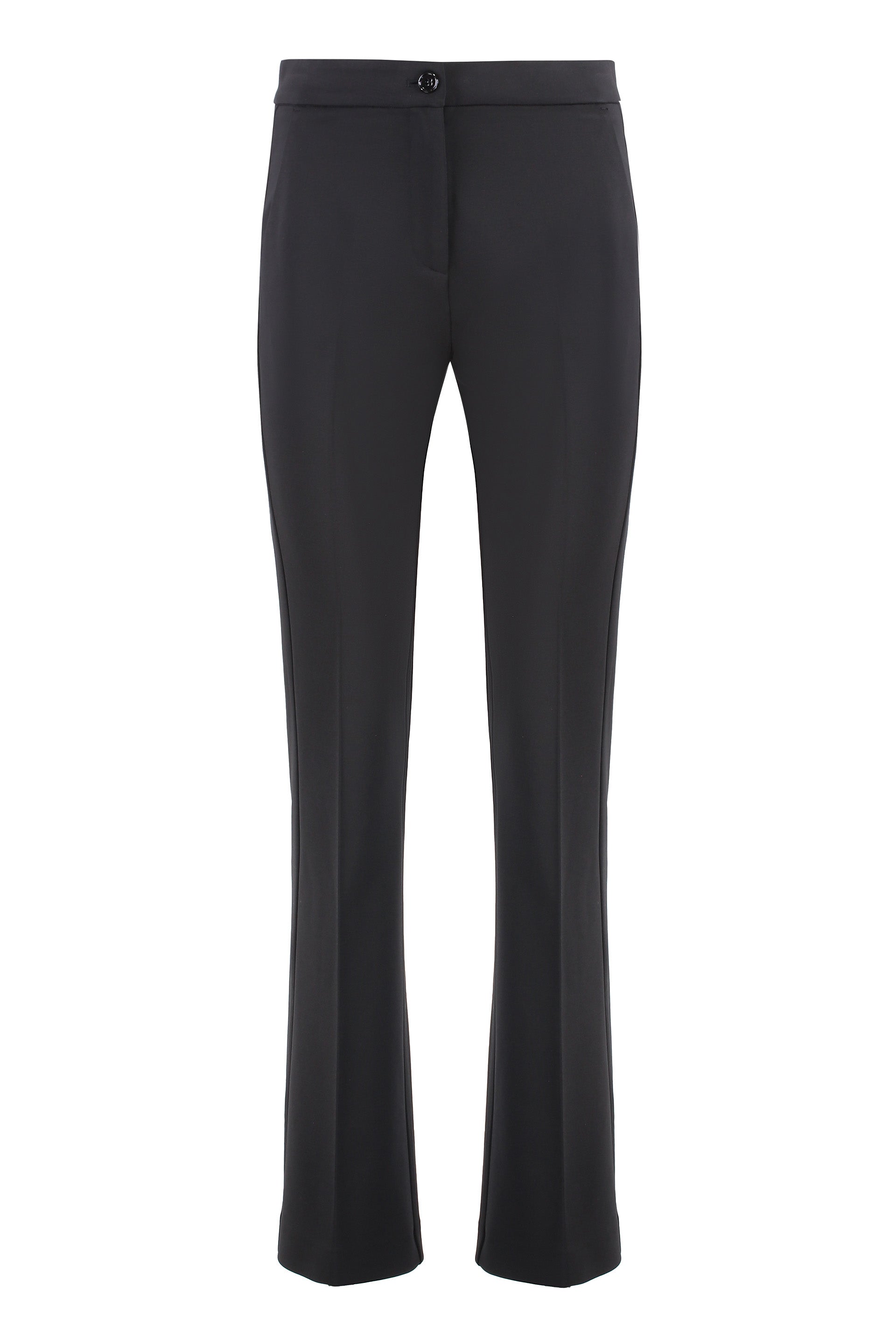 Stretch viscose trousers