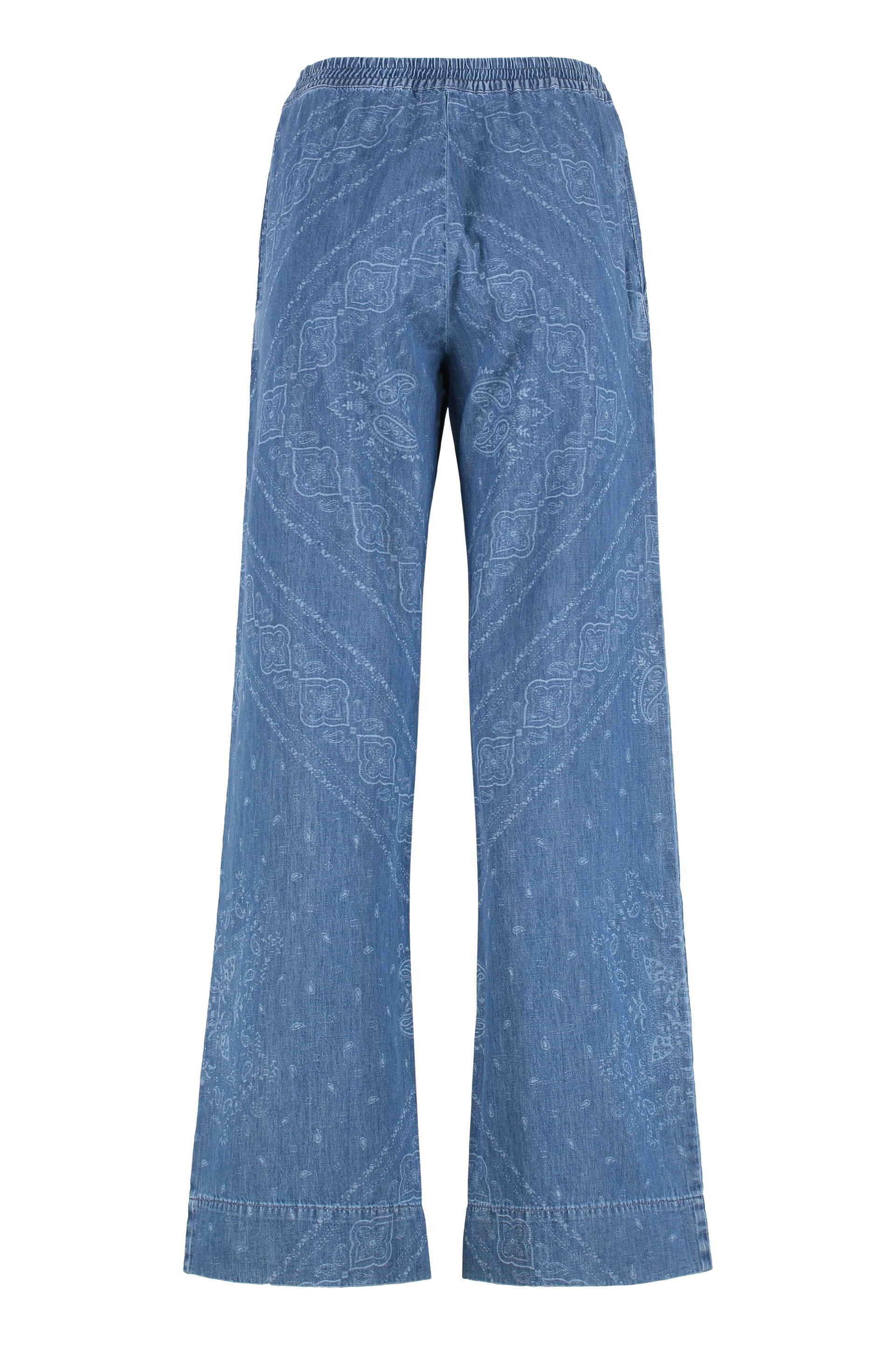 Namibia Printed cotton trousers