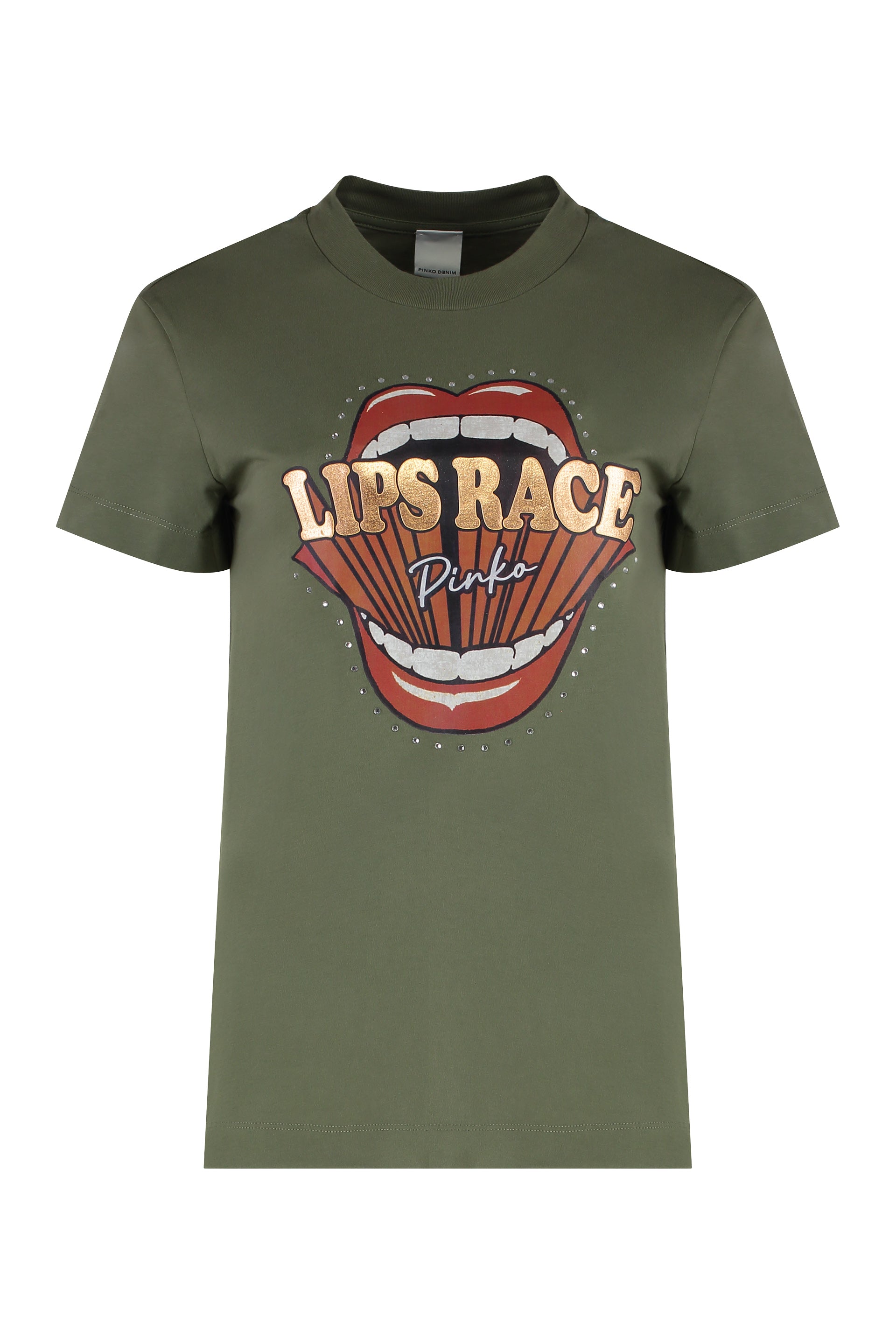 Cotton crew-neck T-shirt