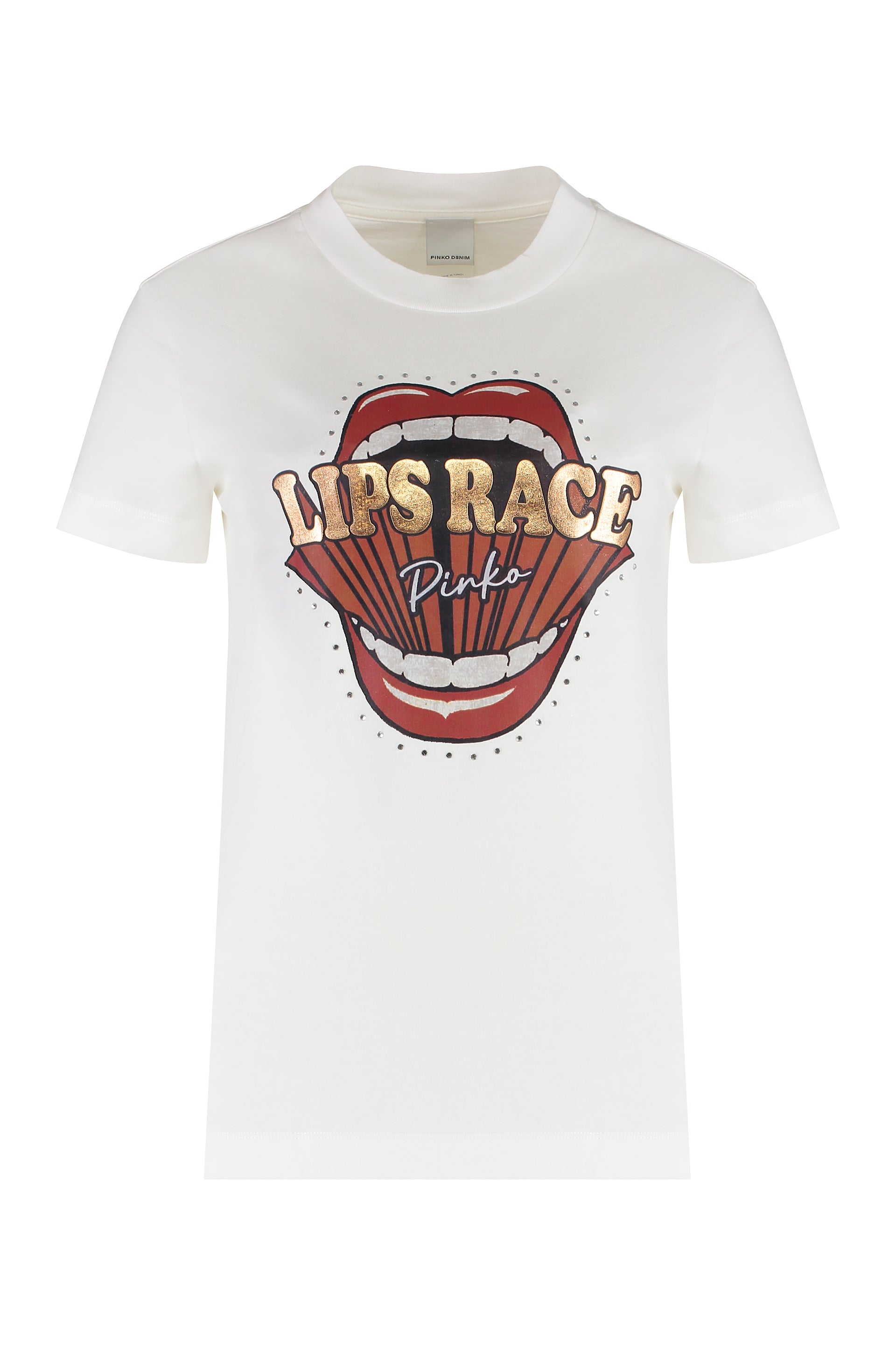 Cotton crew-neck T-shirt