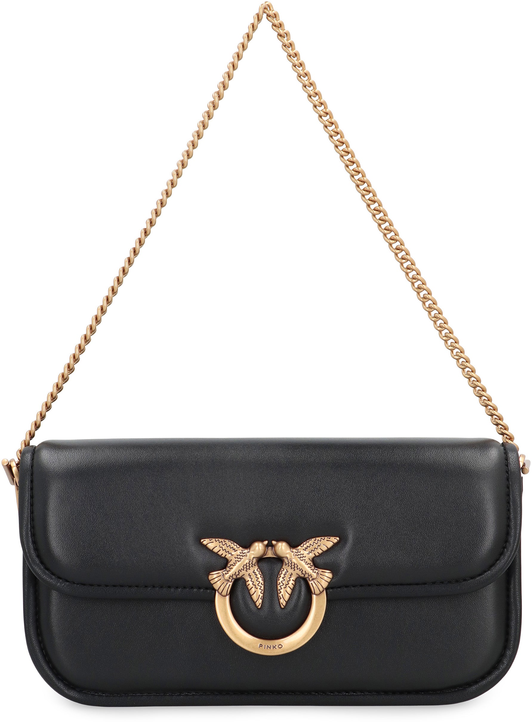 Small Love Bag Box crossbody bag in napa