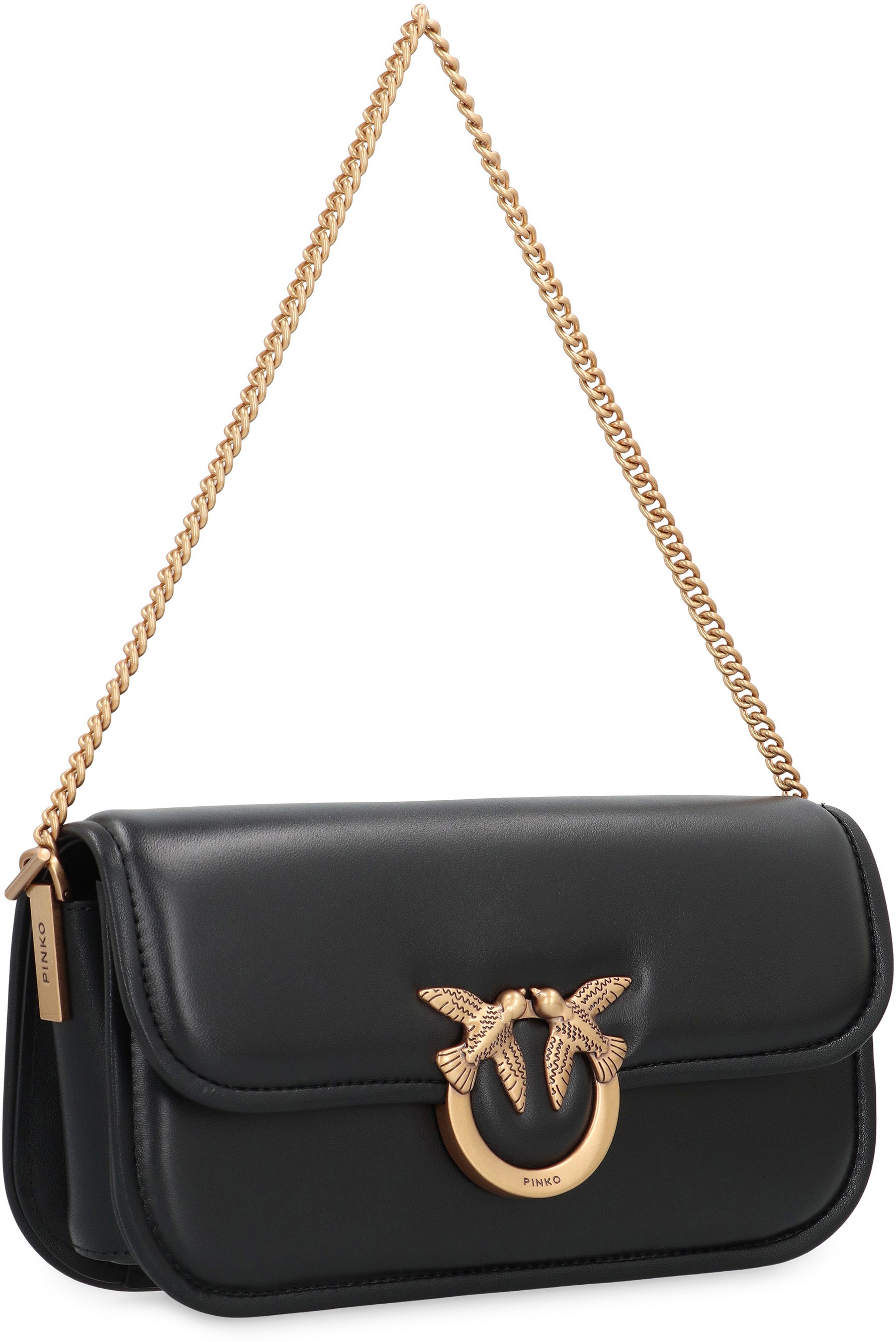Small Love Bag Box crossbody bag in napa