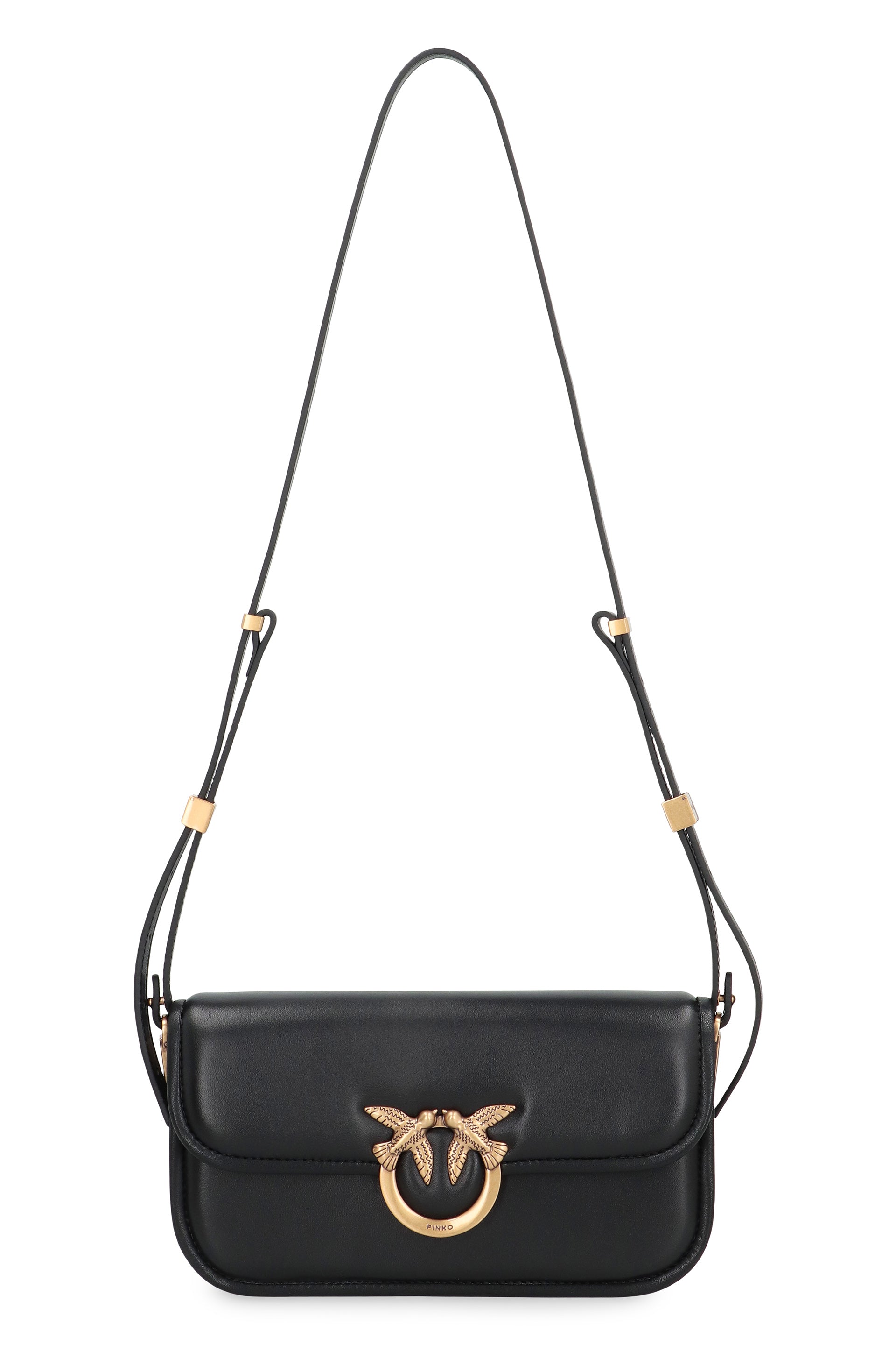 Small Love Bag Box crossbody bag in napa