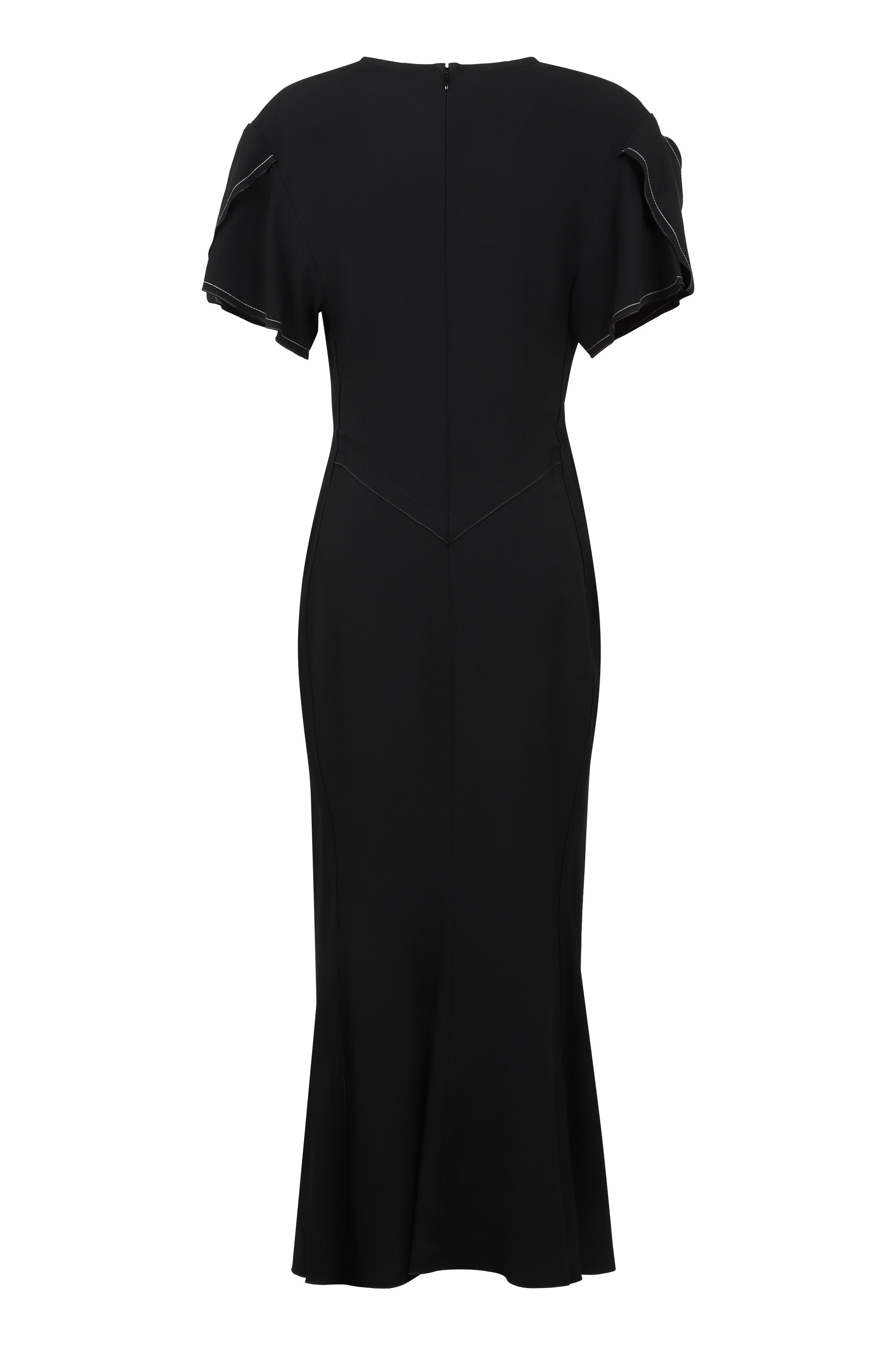 Stretch viscose dress