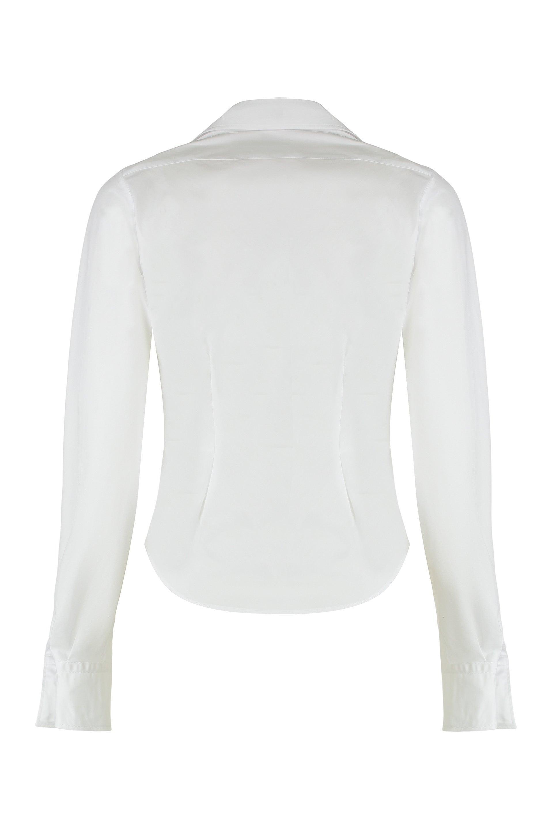 Drunken shirt in cotton