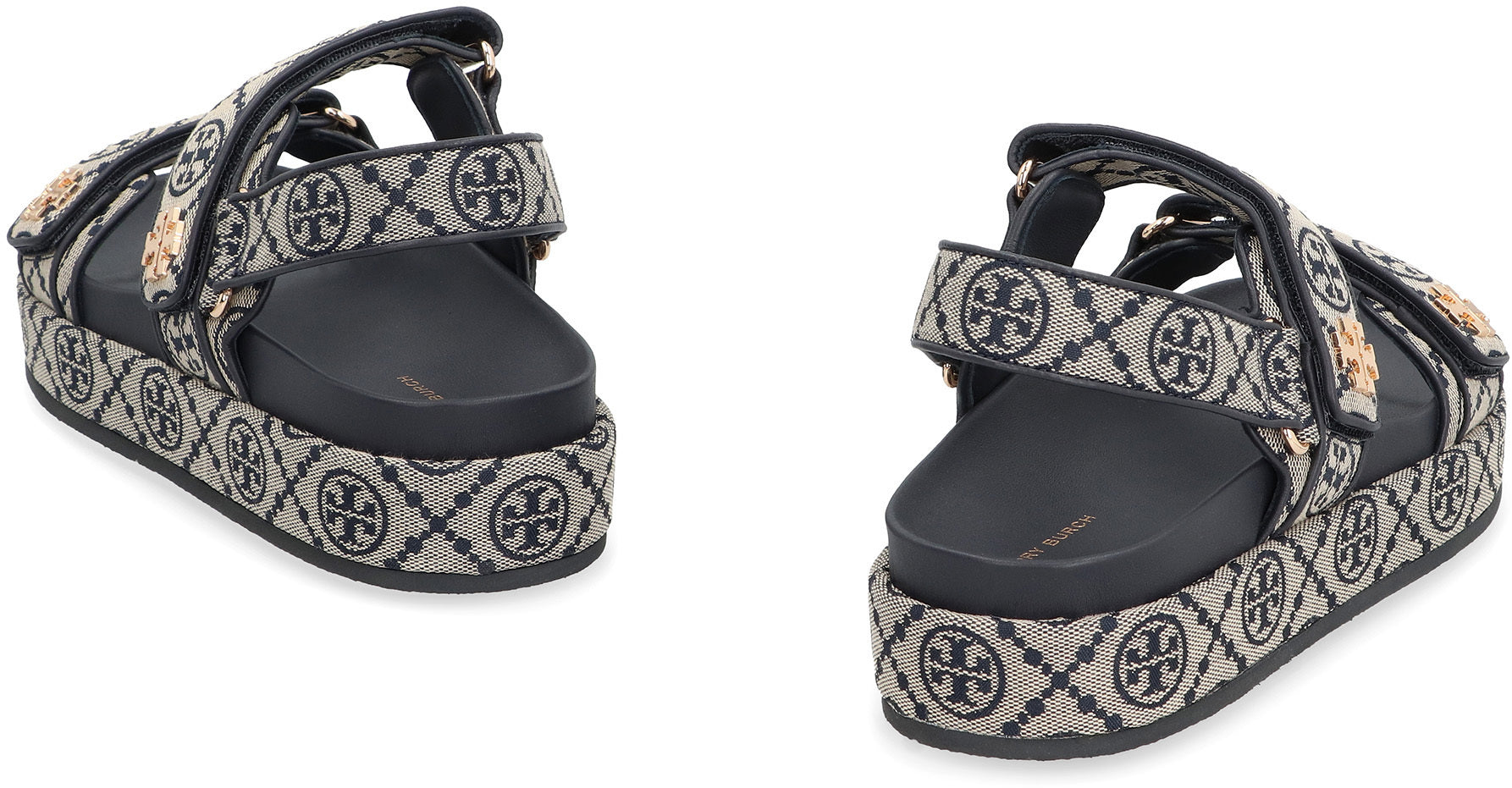Kira fabric platform sandals