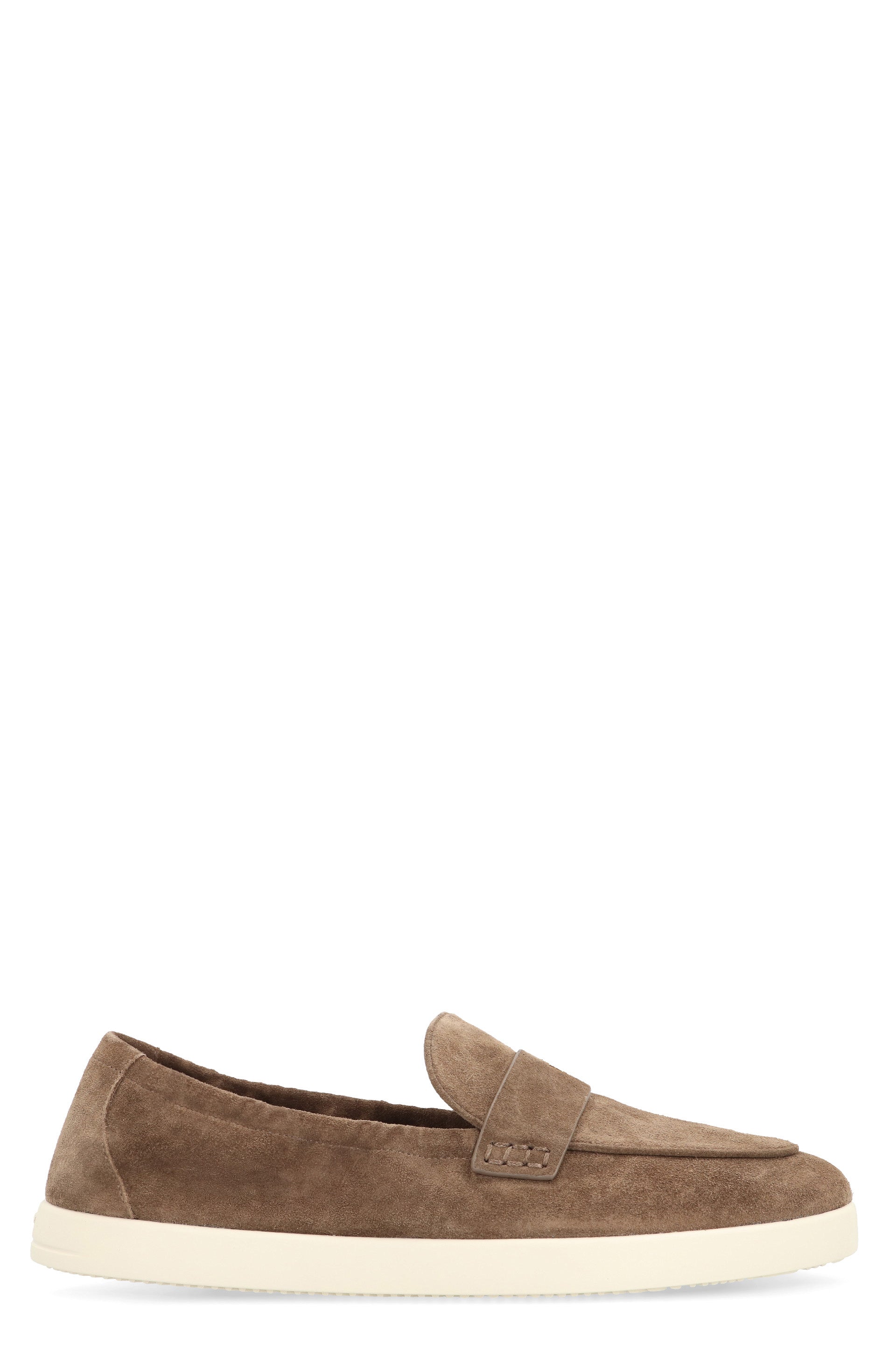 Ballerina suede loafers