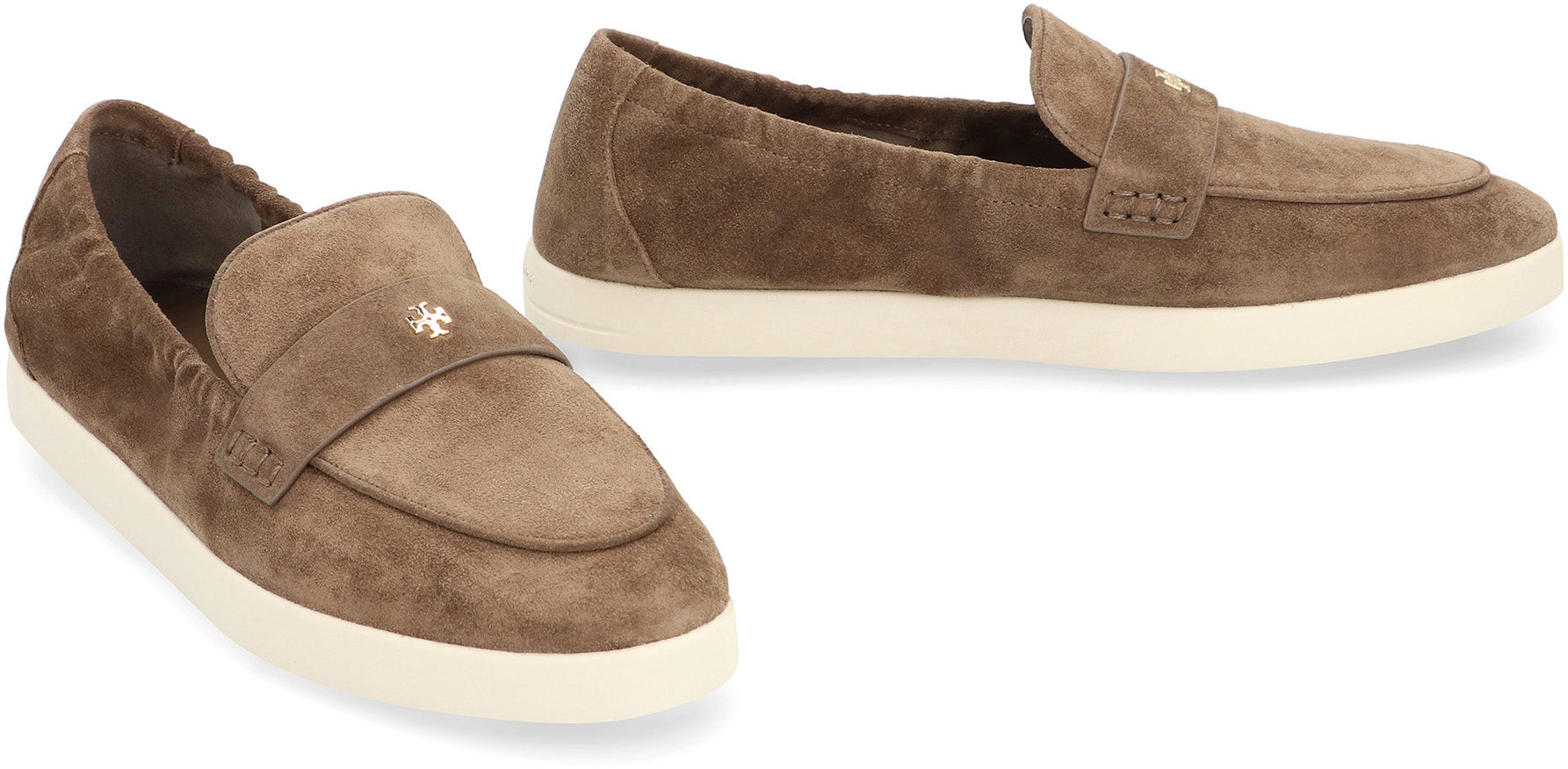 Ballerina suede loafers