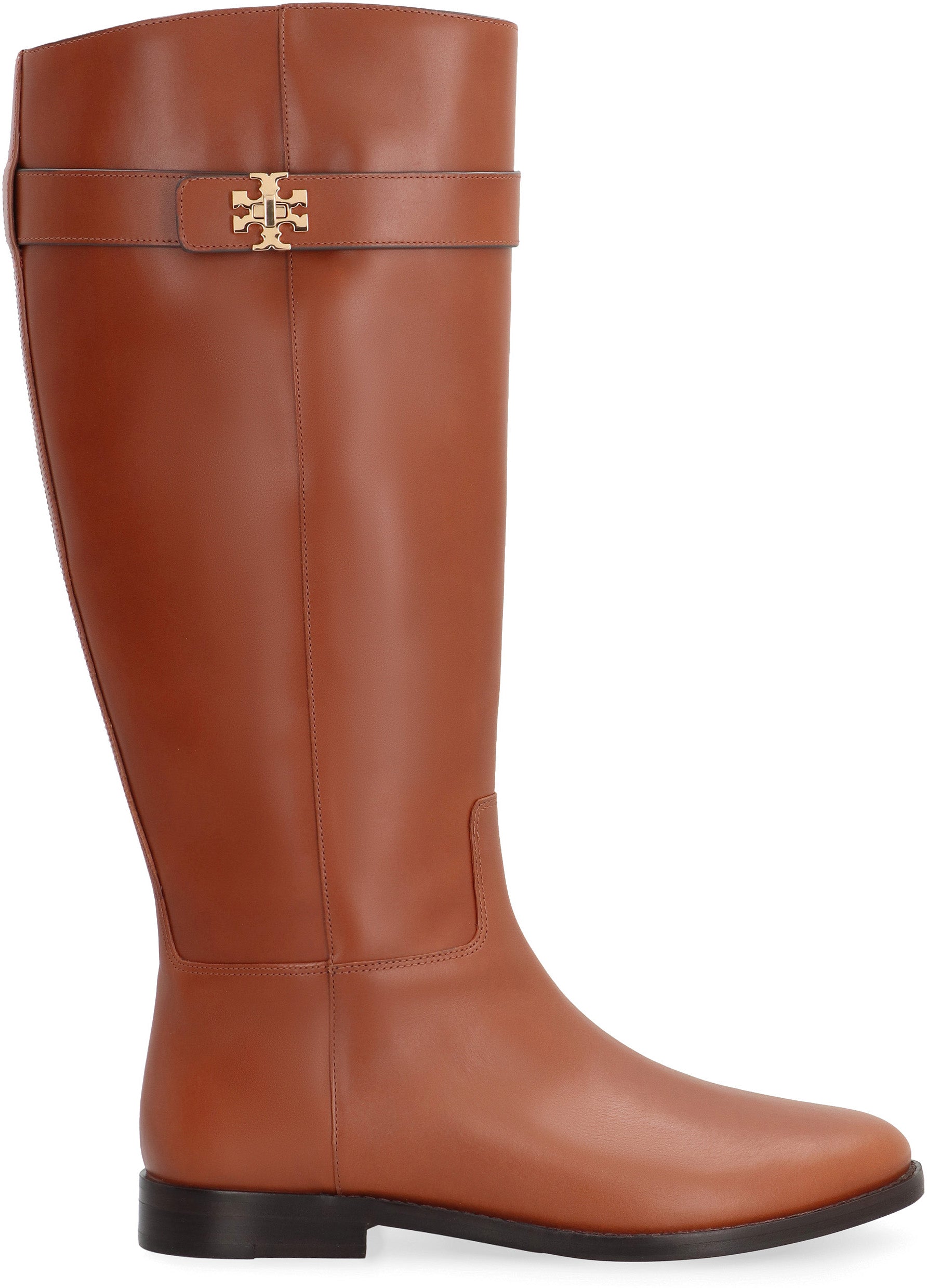 T Lock Leather boots