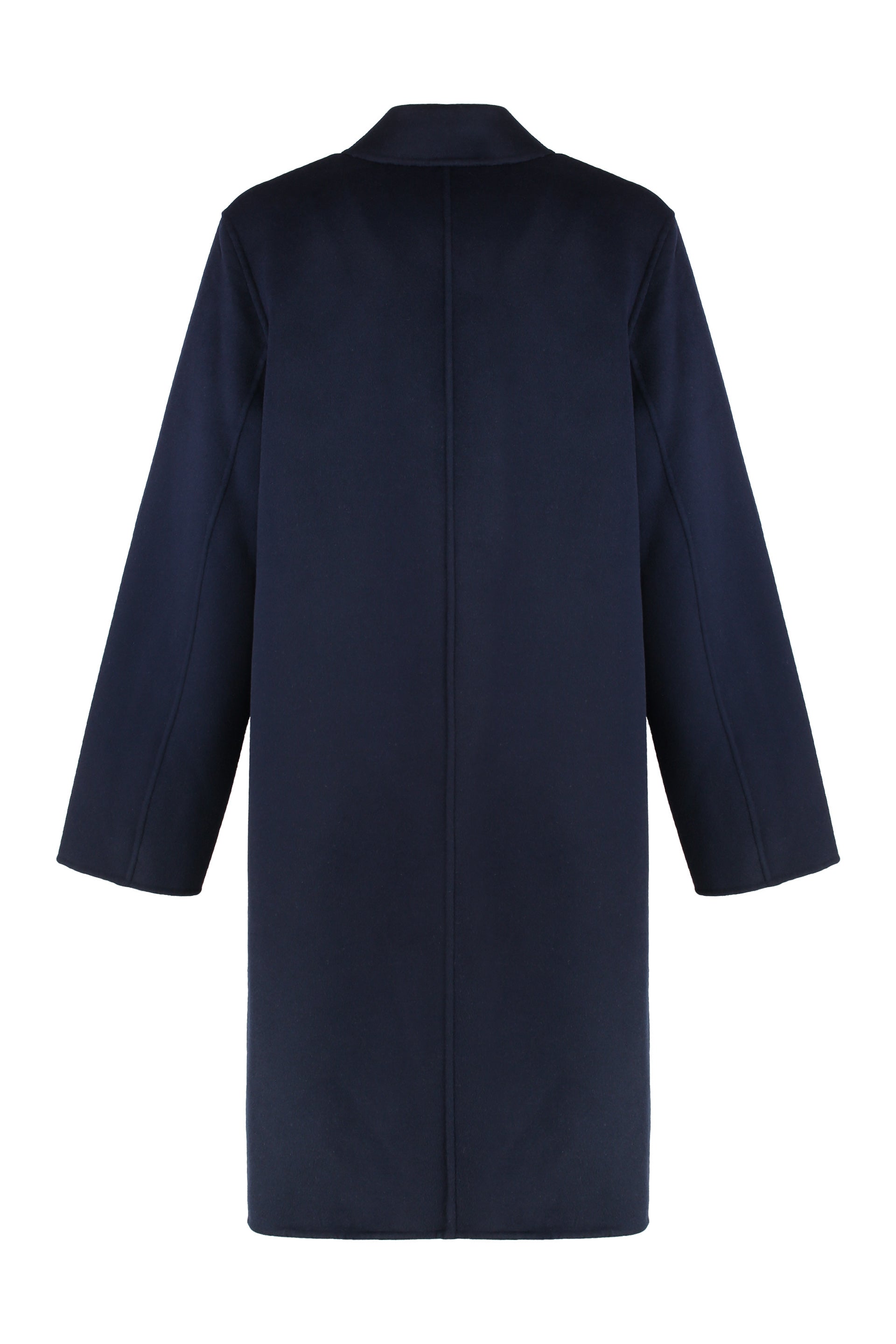 Reversible wool coat