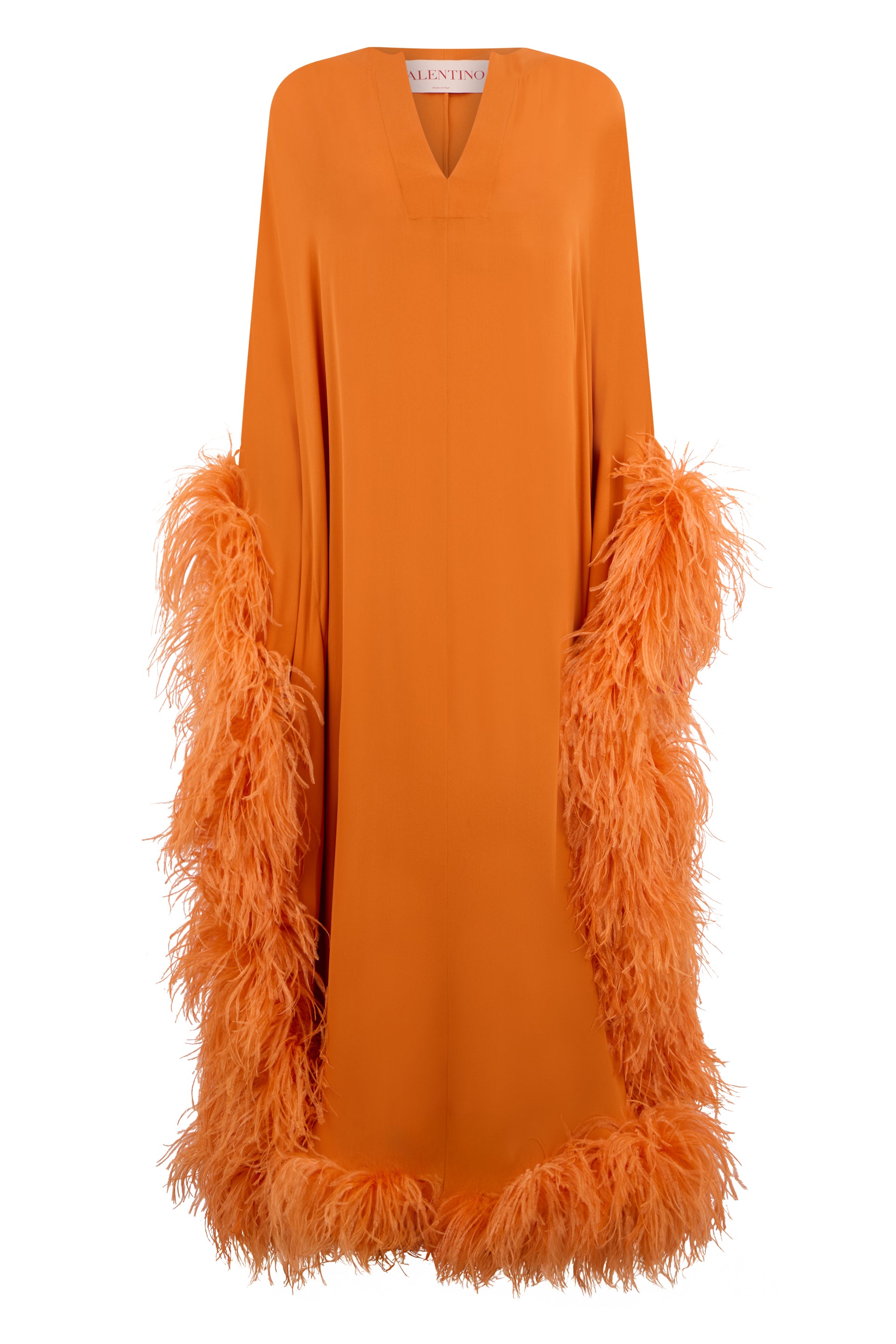 Dresses with feathers