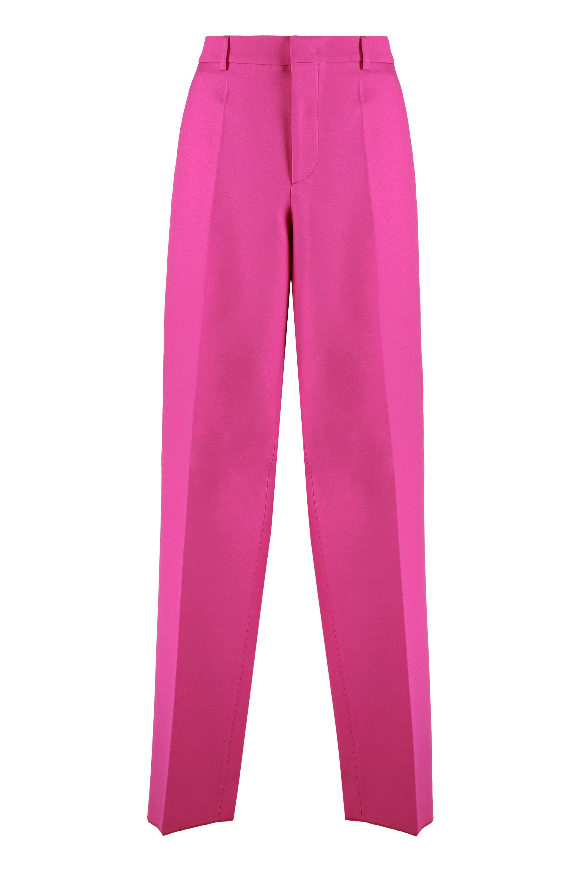 Tailored wool trousers