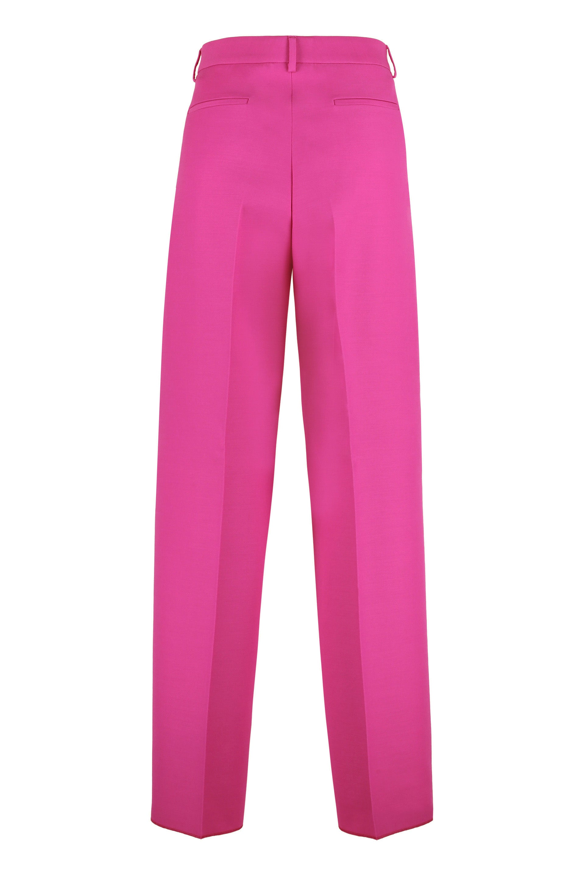 Tailored wool trousers