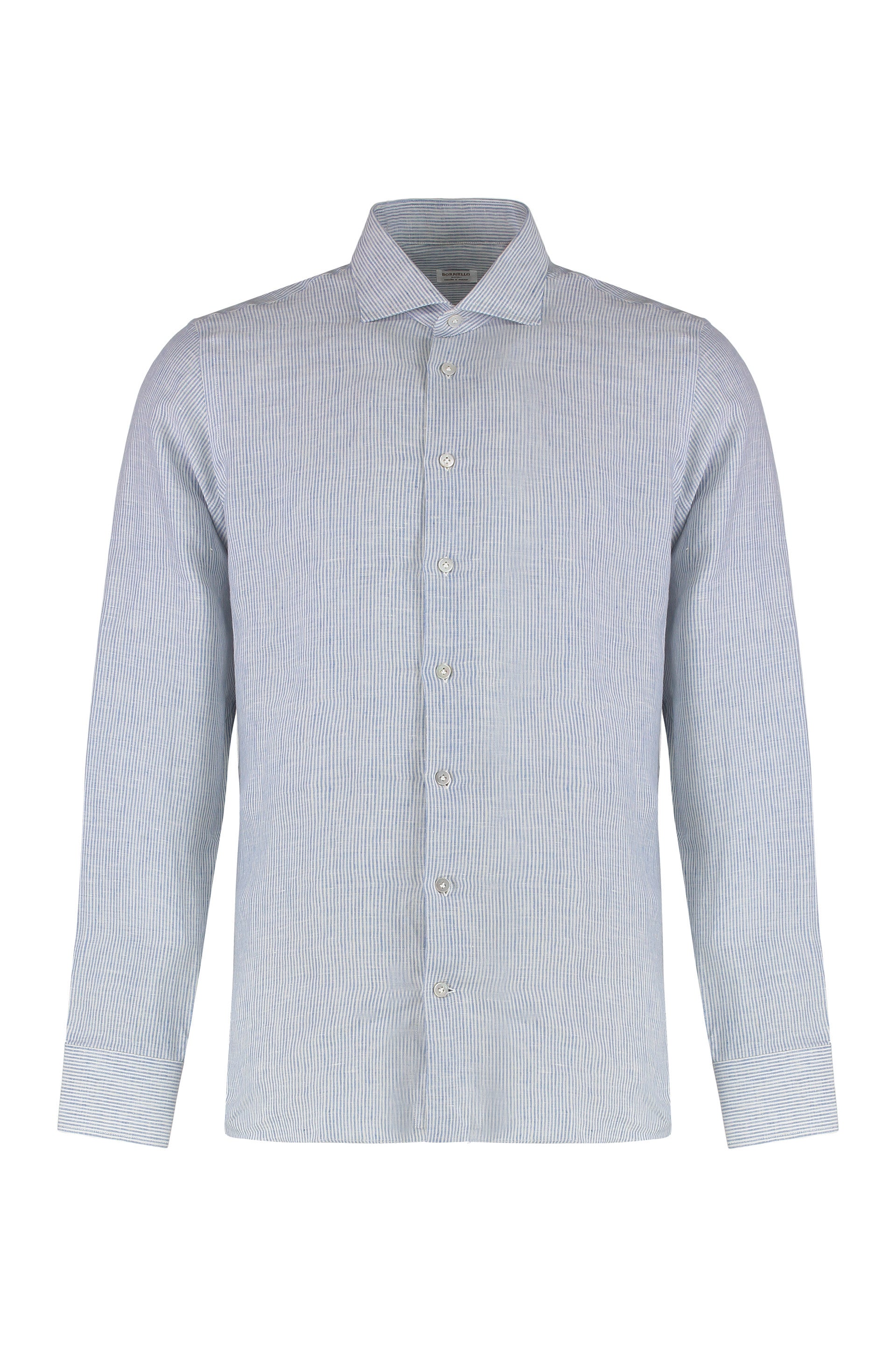 Striped linen shirt