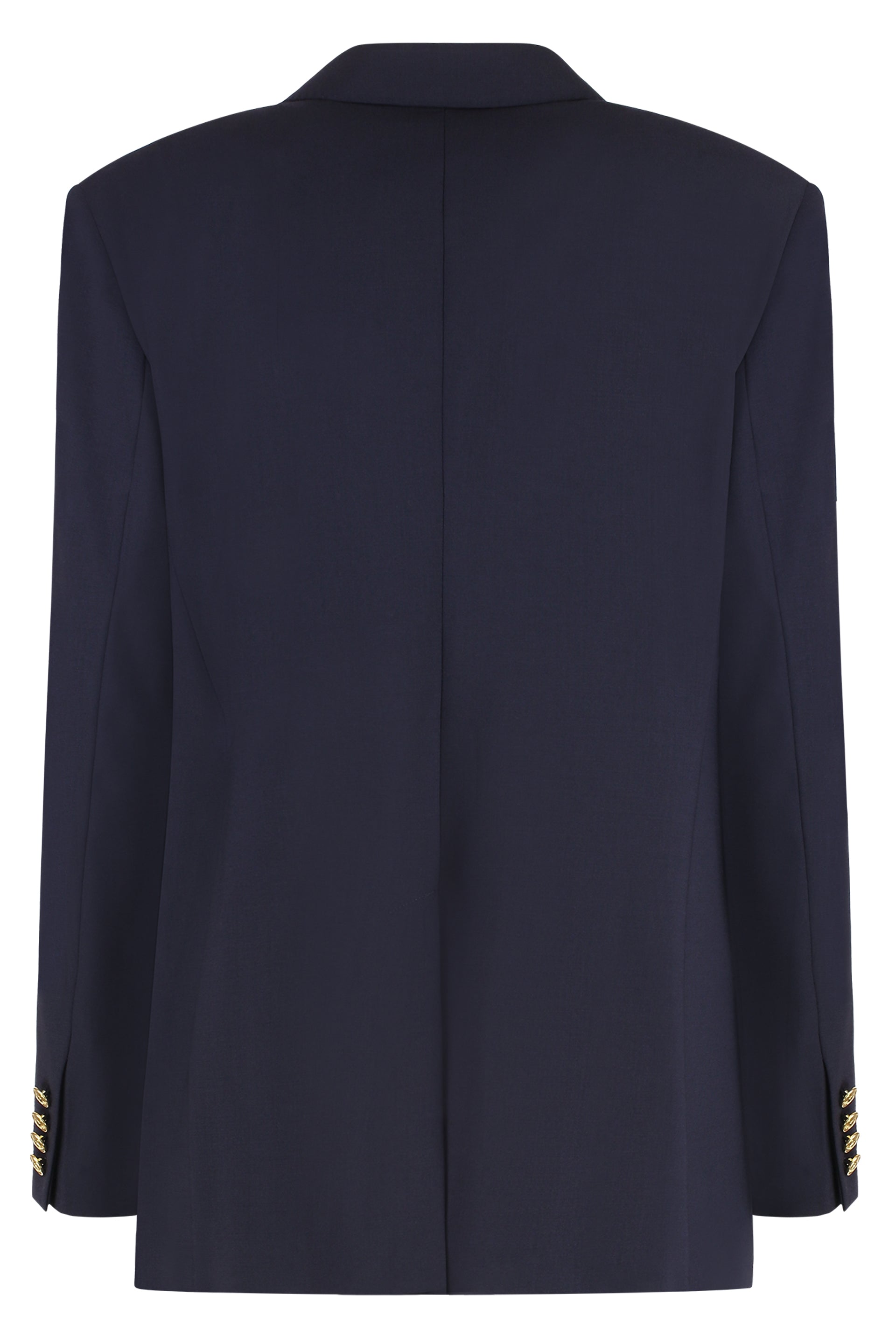 Double-breasted wool blazer
