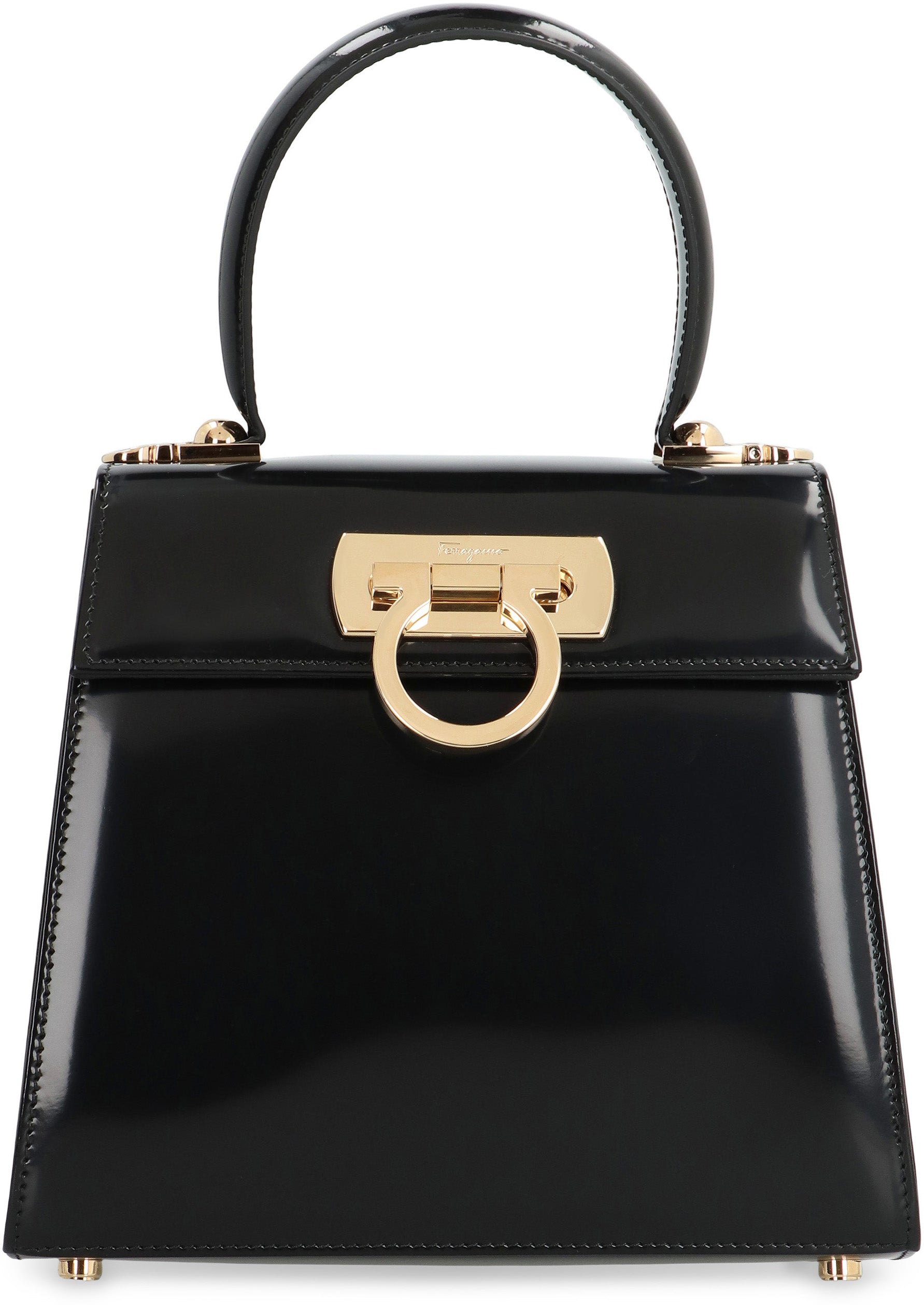 Iconic leather handbag