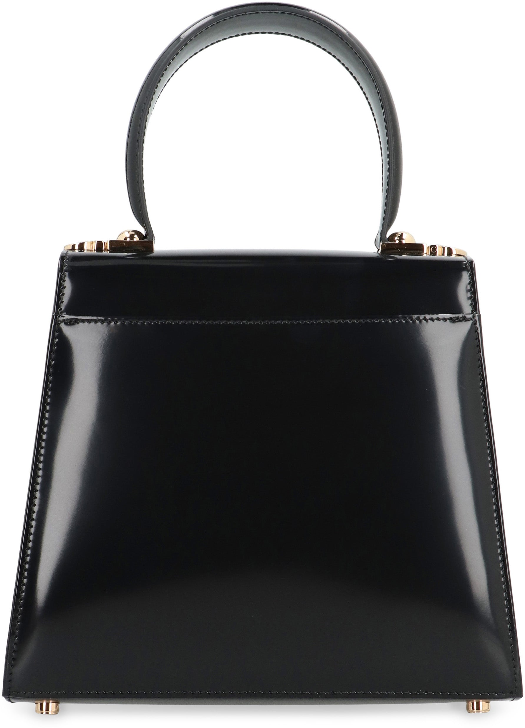 Iconic leather handbag