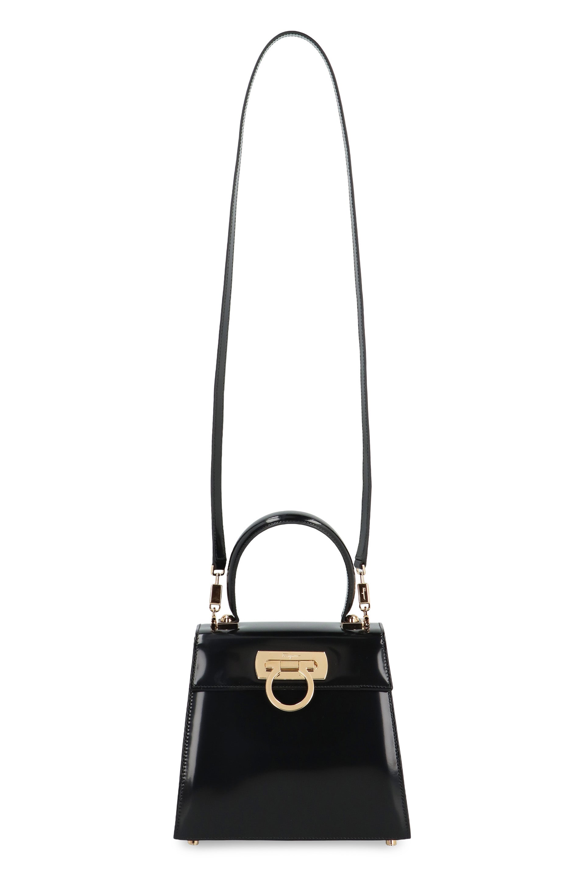 Iconic leather handbag