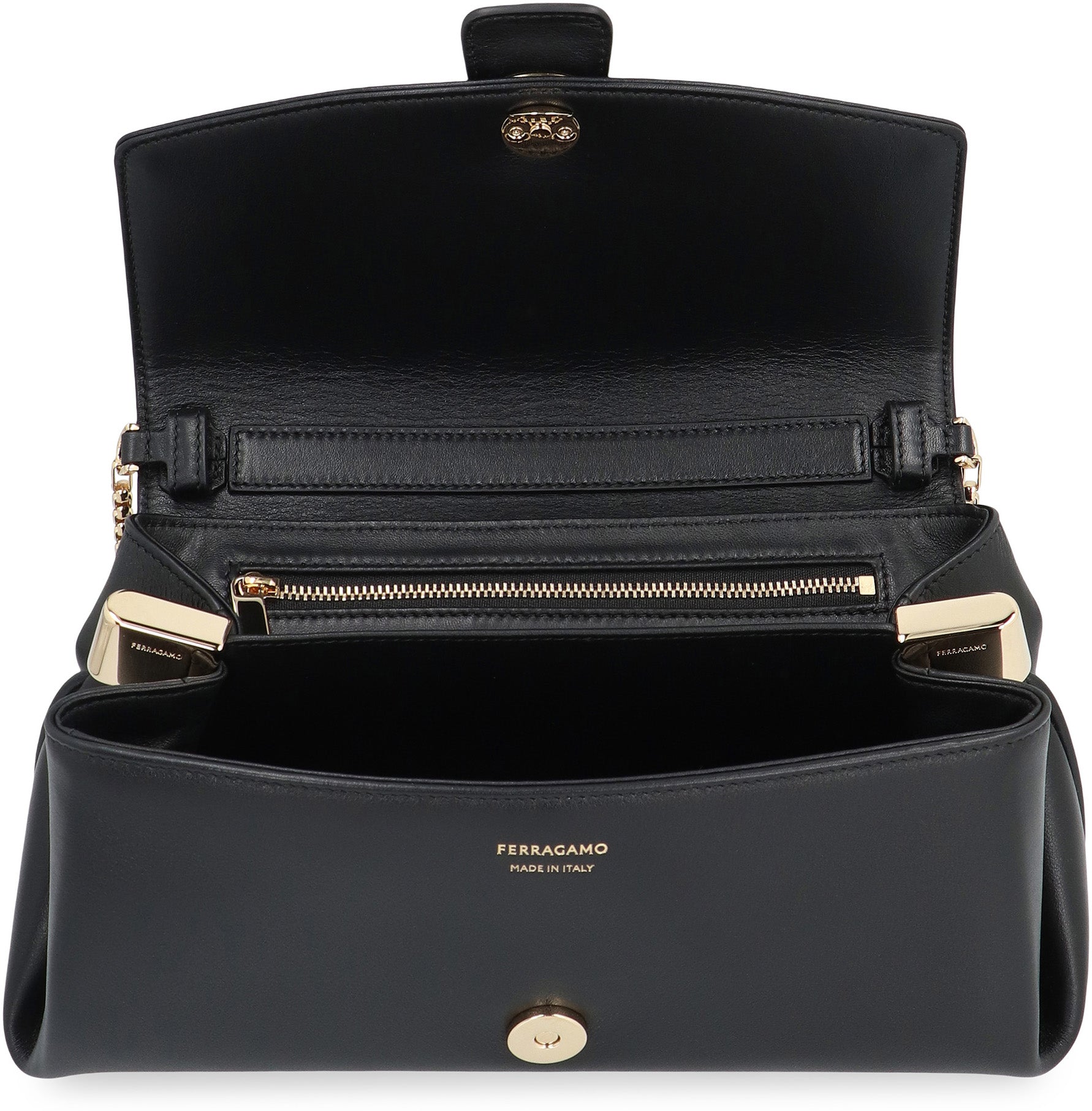 Leather crossbody bag