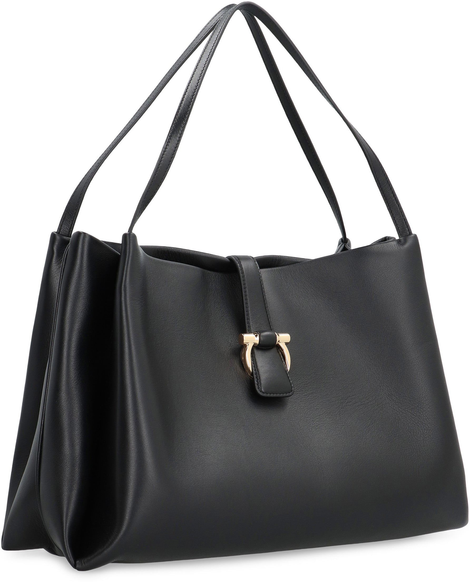Leather tote