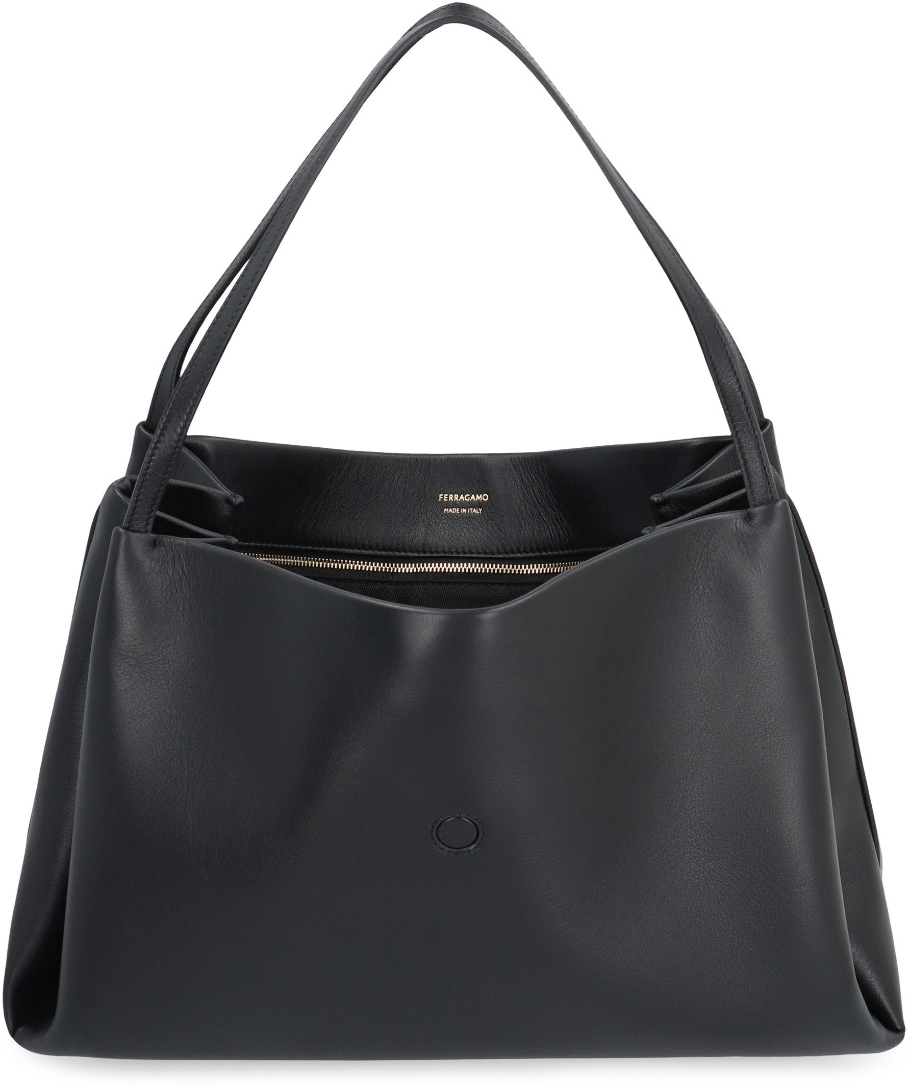 Leather tote